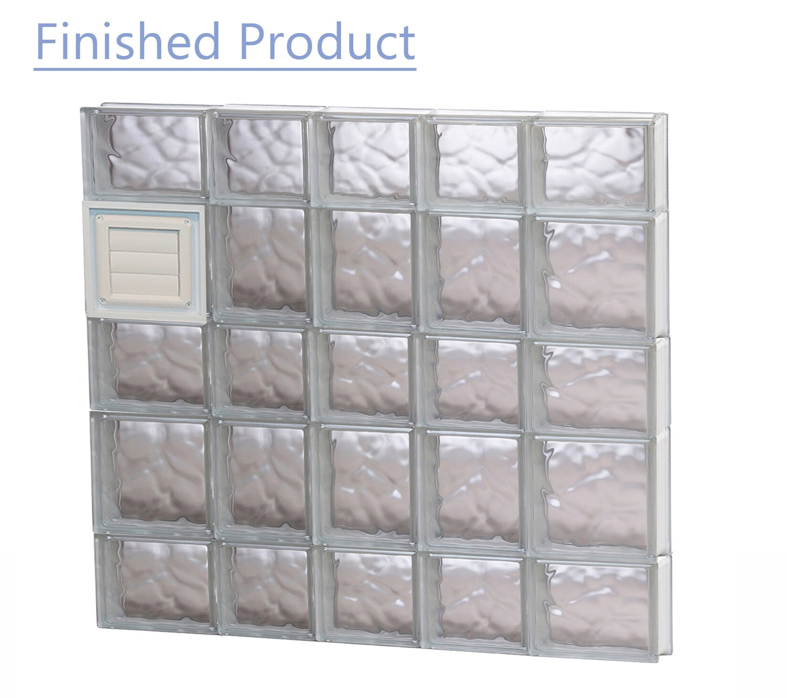 REDI2SET D3434DC Glass-Block-Windows - View #3