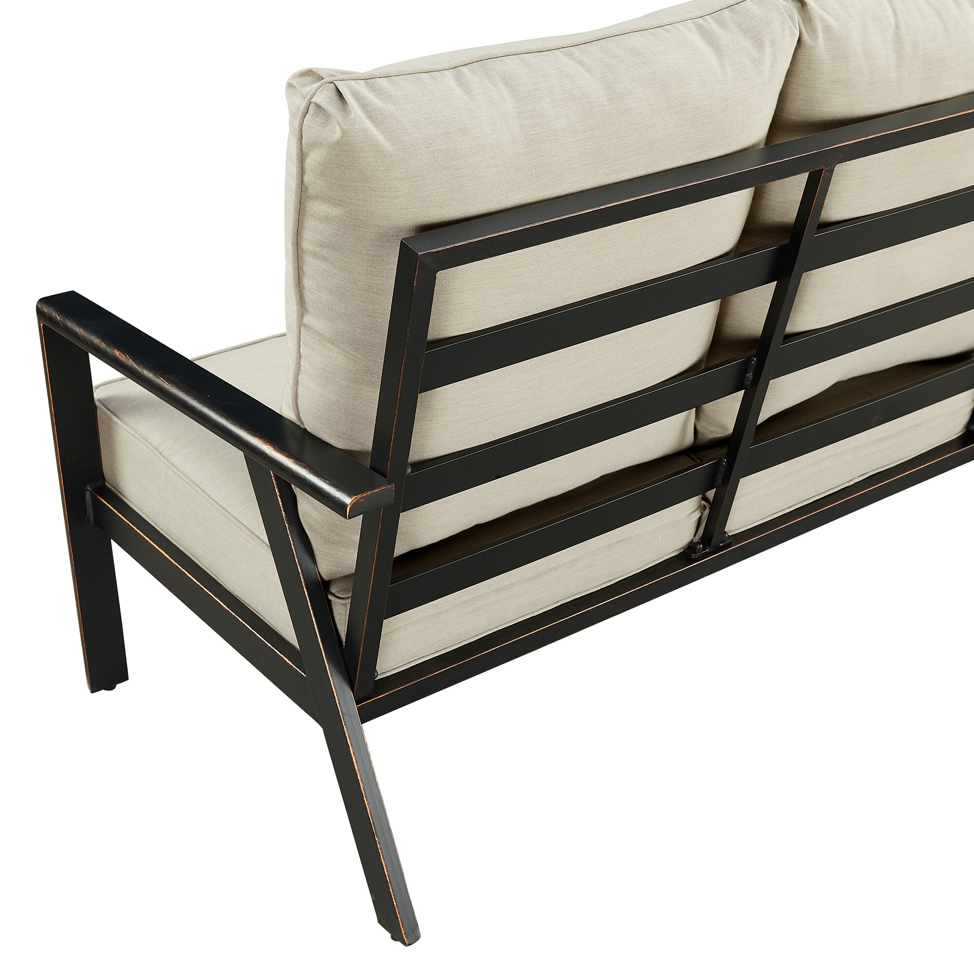 Oakland Living LUX-LS-LGCU-AC Patio-Sofas-Daybeds - View #5