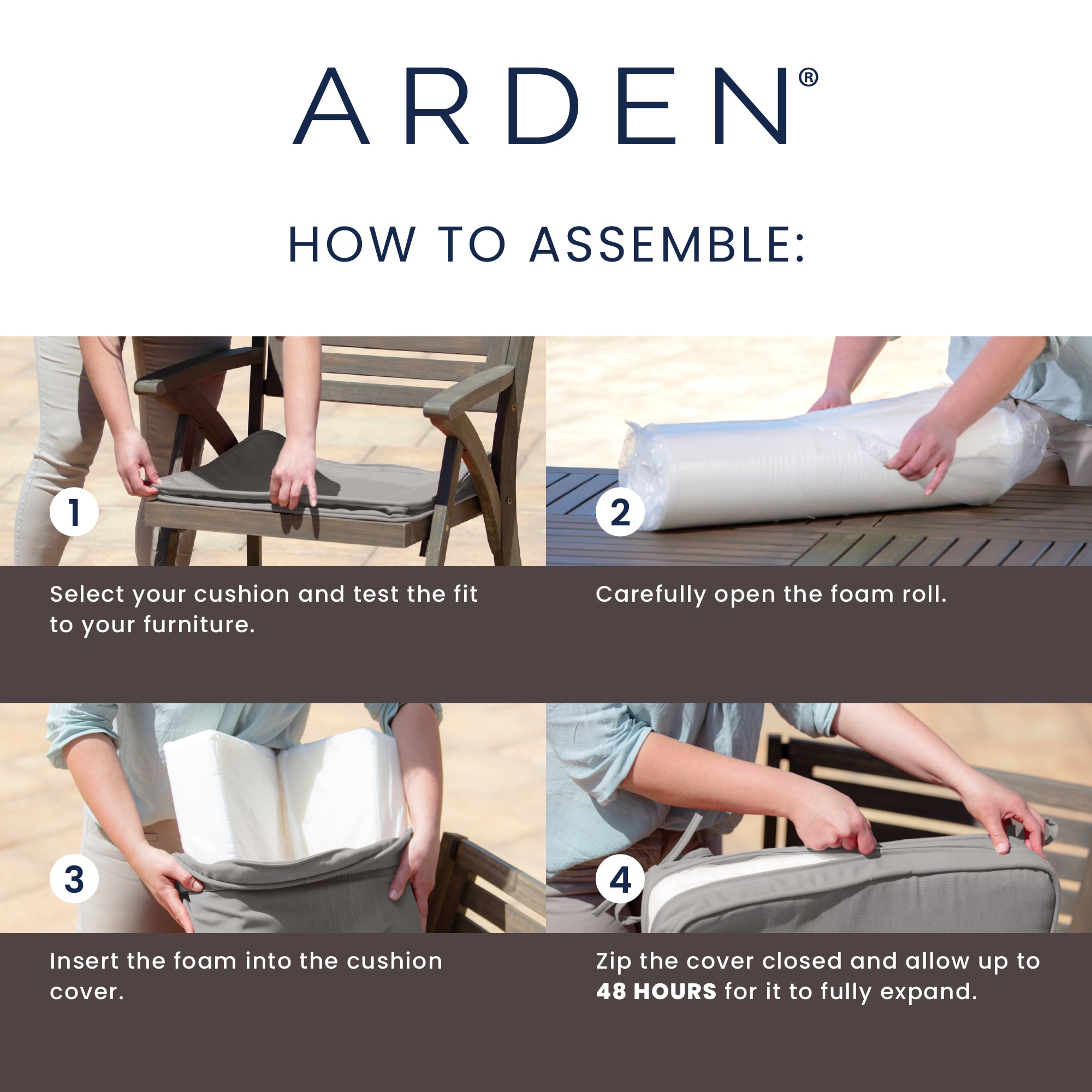 ARDEN FR0EF74B-DKZ1 Patio-Furniture-Cushions - View #7