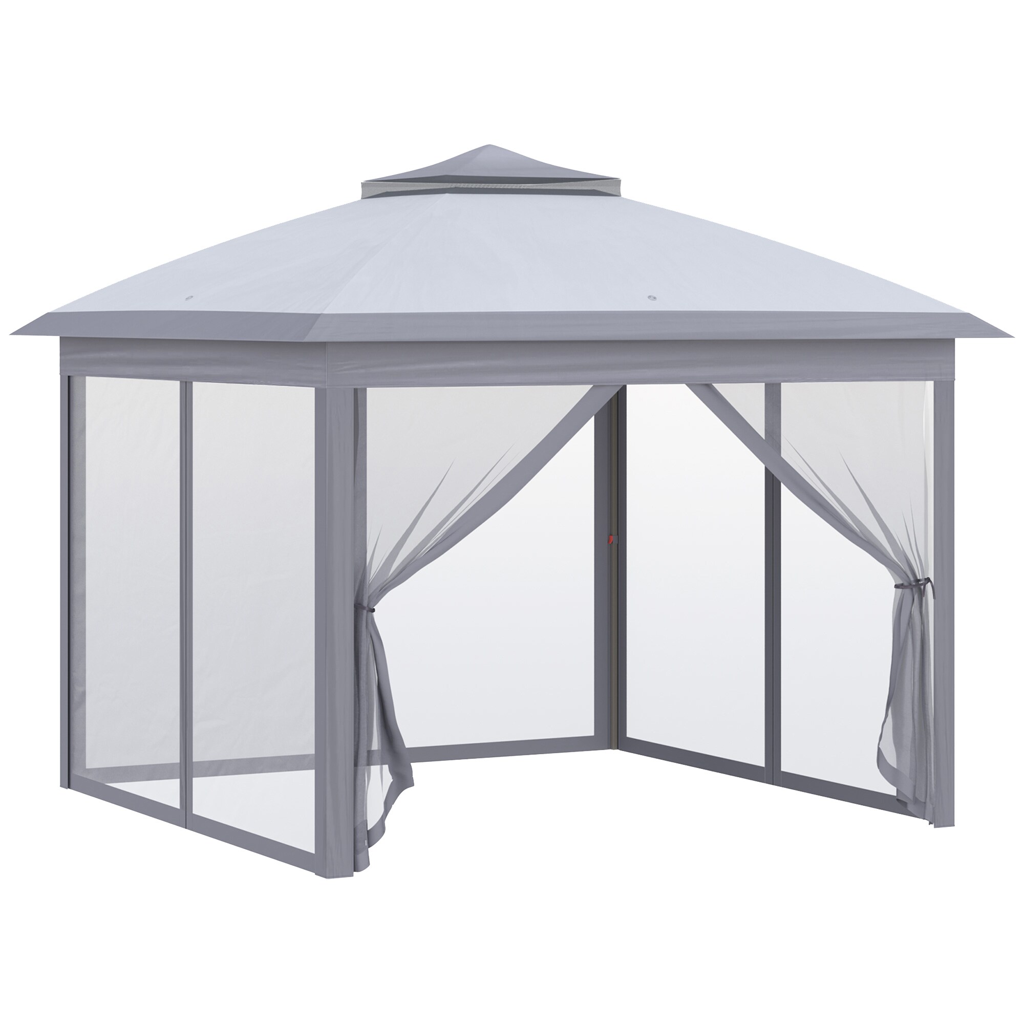 ToolCat BZ2-7-PW Wood-Resin-Gazebos - View #4