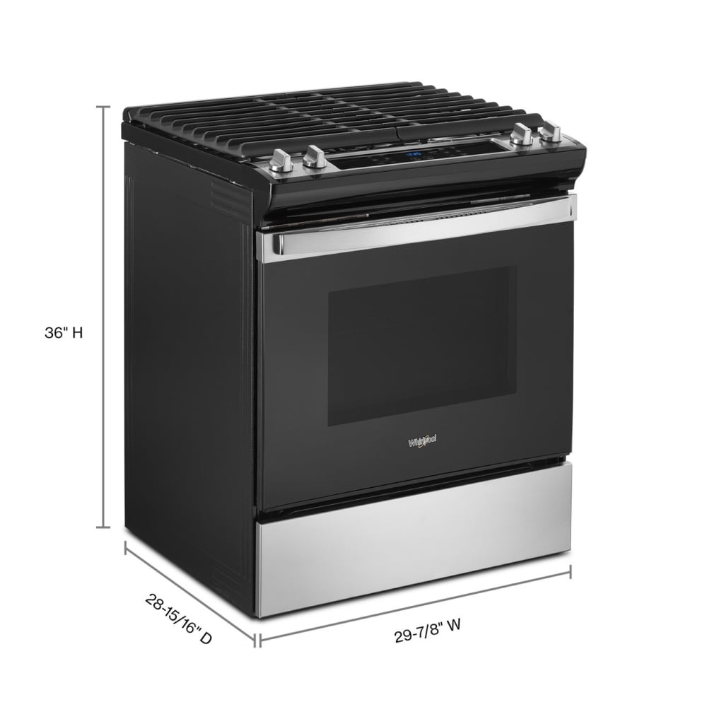 Whirlpool WEG515S0LZ Freestanding-Gas-Ranges - View #3