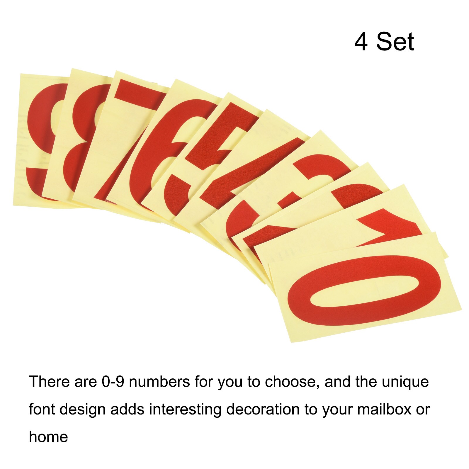 PATIKIL S25112400UX1808 Signs-Letters-Numbers - View #3