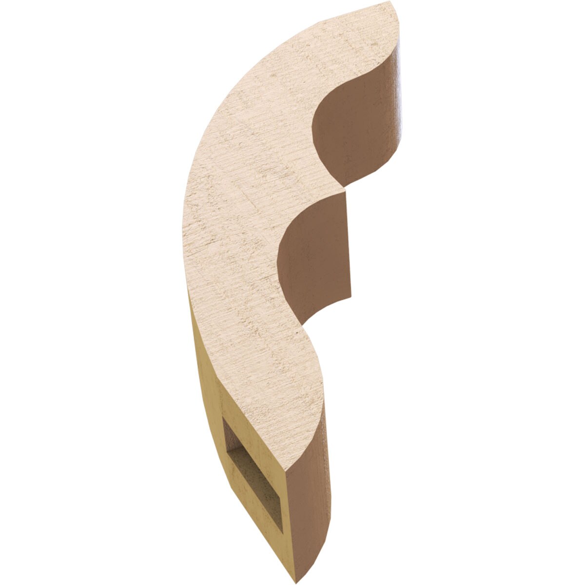 Ekena Millwork BRCUR03X10X14OZKRCPR braces - View #7