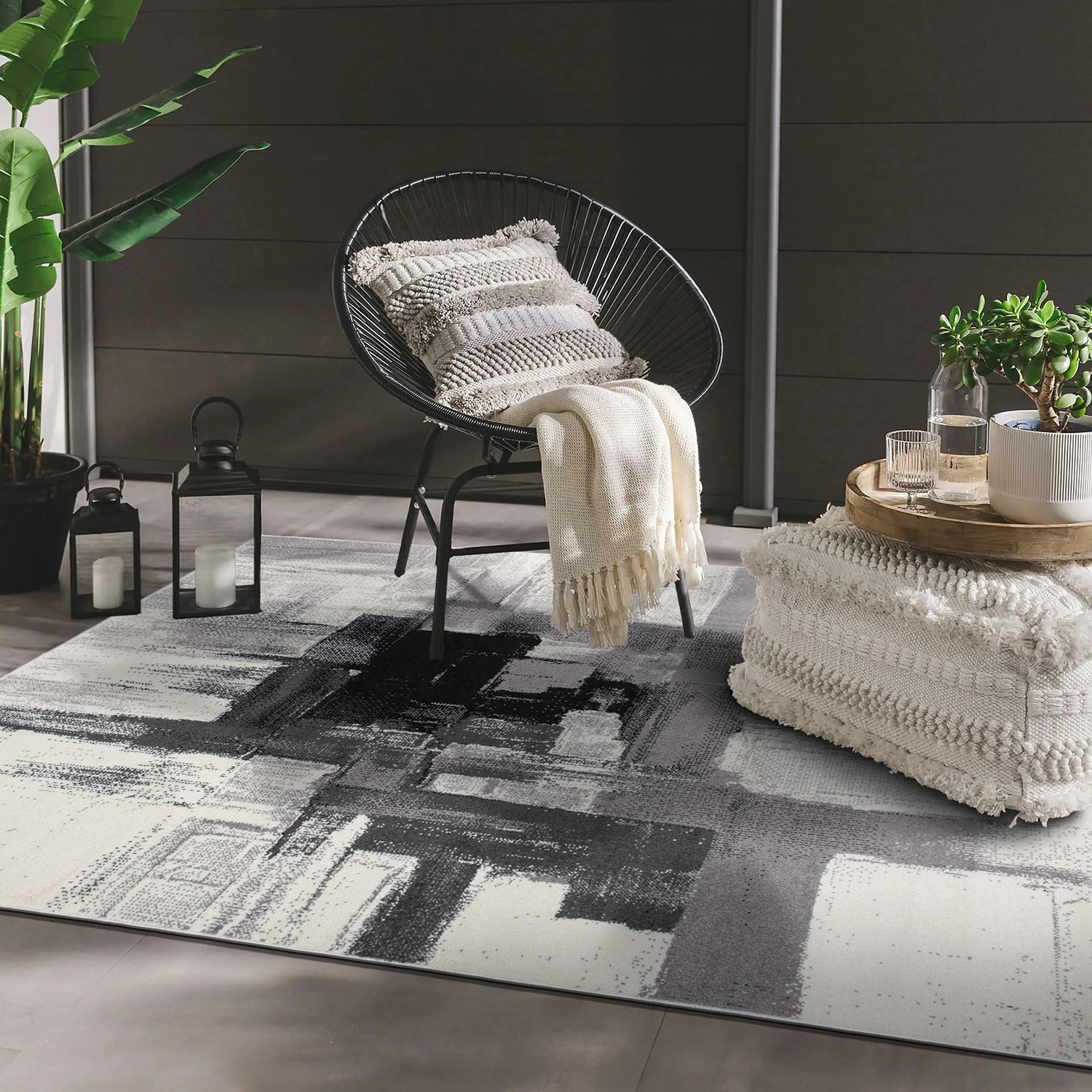 World Rug Gallery 950BLACK5X7 rugs - View #5