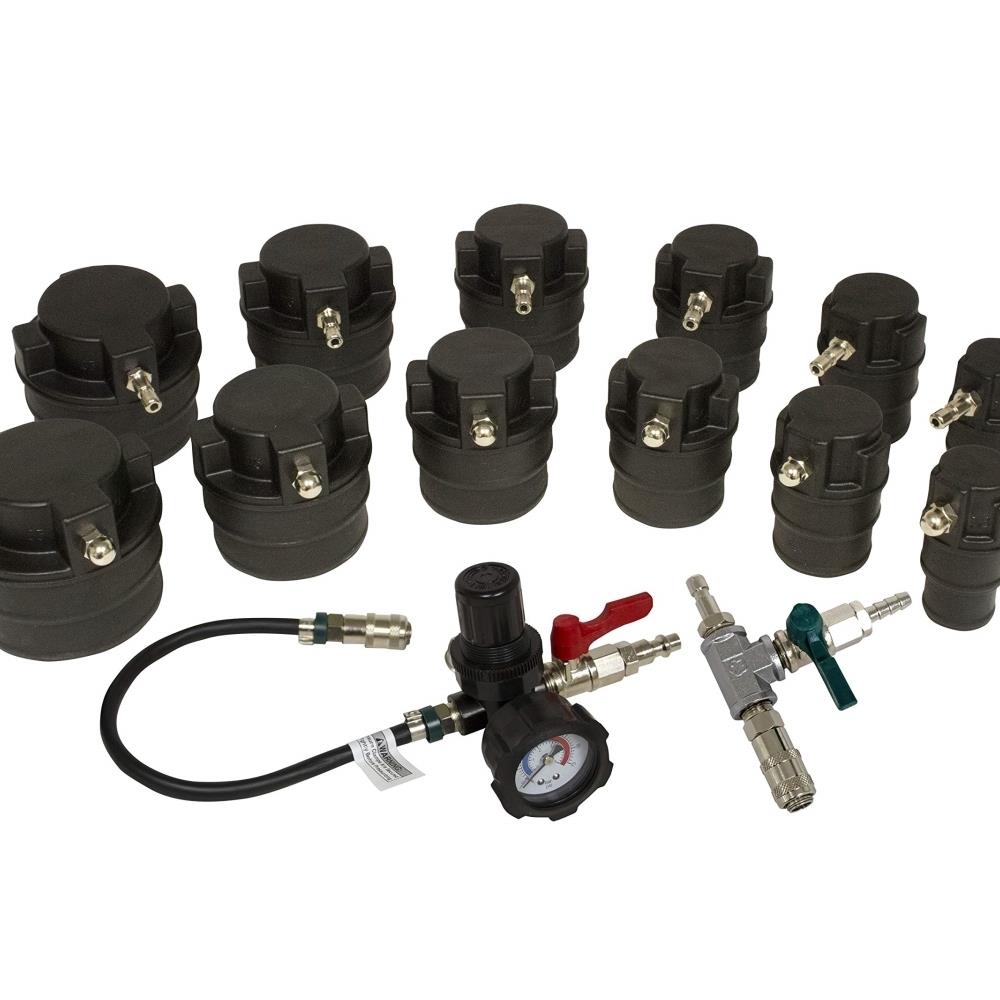 Lisle MDCO50705  LIS-69910 Turbo Air System Test Kit with Smoke Adapter- 14 Piece