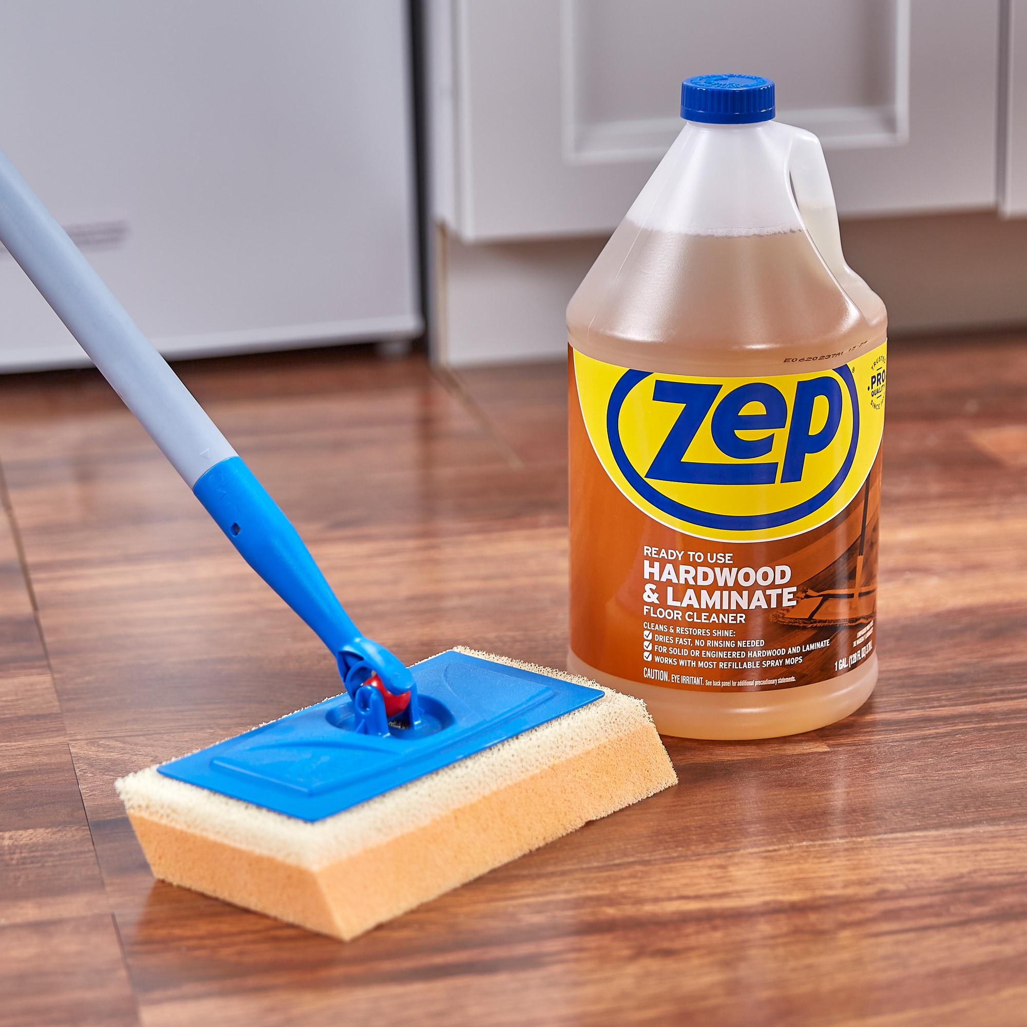 Zep All-in-One Floor Cleaning Kit (1 Gallon) Includes 1 Floor Stripper, 1 Floor Sealer, 1 Floor Polish and 1 Floor Cleaner
