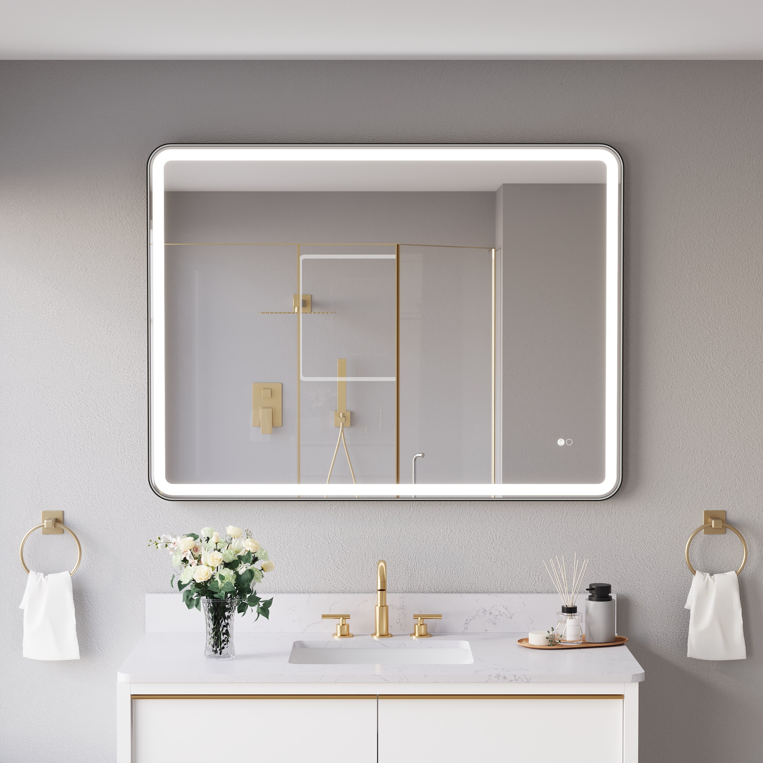 CALVON RC9-4836MB Framed-Bath-Mirrors - View #4