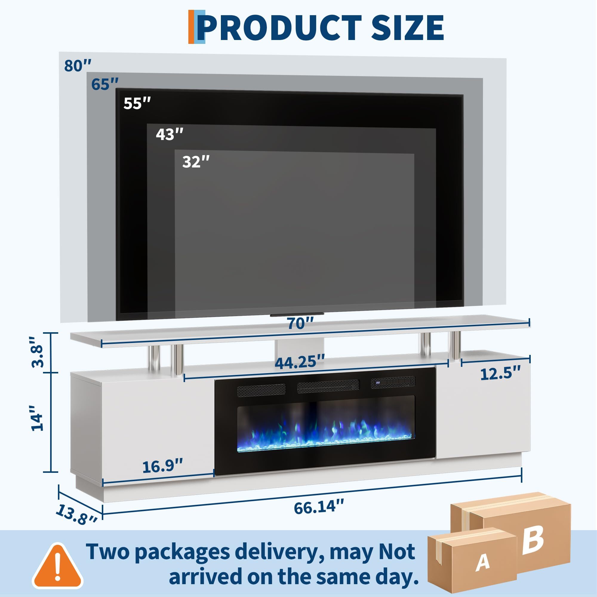 Der Rose LMXPHK-34HW-0917P8RS Tv-Stands - View #8