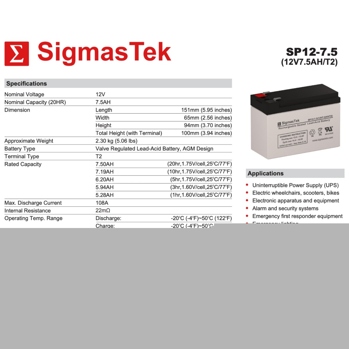 SigmasTek 652029388593 Device-Replacement-Batteries - View #3