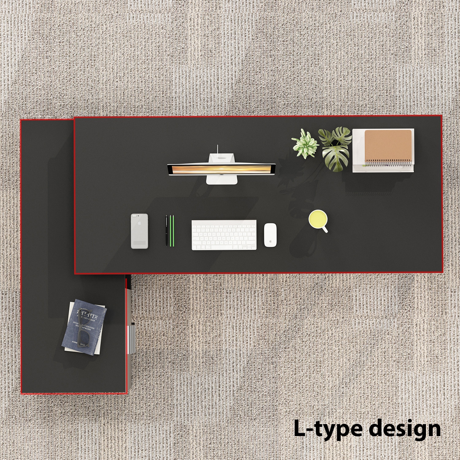 FUFU&GAGA LJY-KF210009-05 desks - View #5
