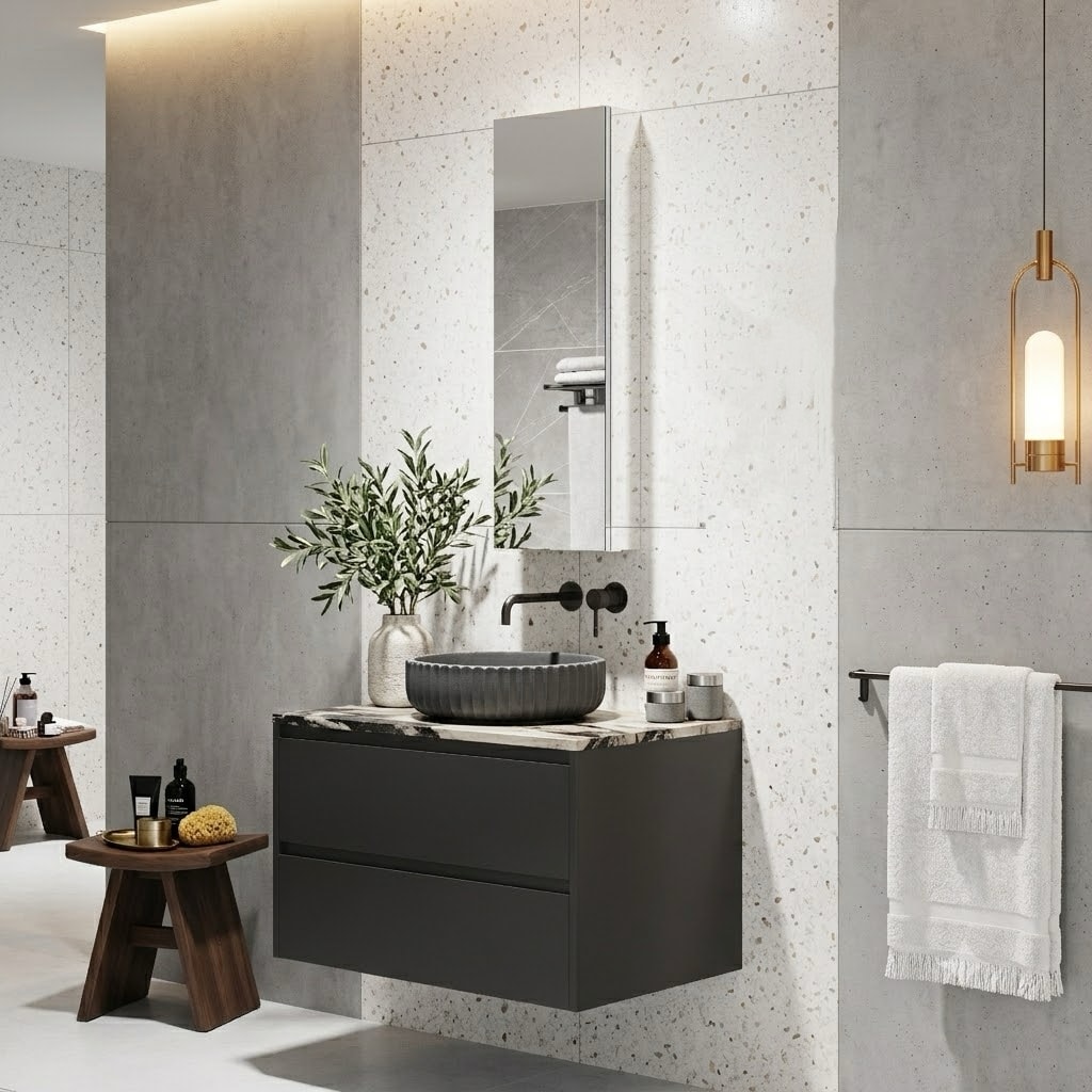 MYRYY 12-in Width x 36-in Height Frameless Surface/Recessed Mount Rectangular Medicine Cabinet with Left Swing Door