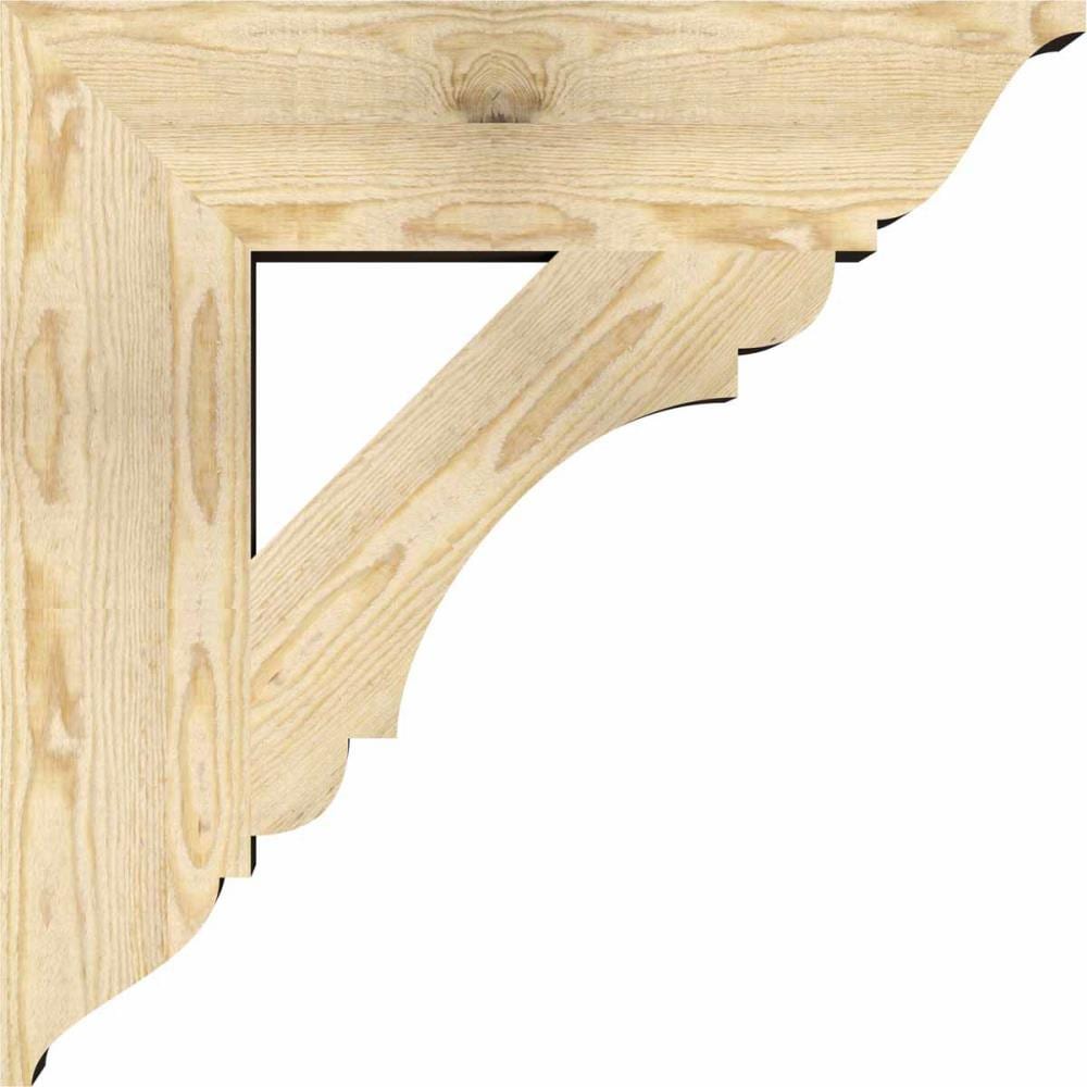 Ekena Millwork BKT06X26X26OLY01RDF Exterior-Brackets-Braces - View #3