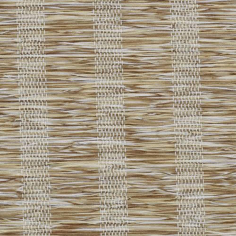 LEVOLOR 505792 Lemongrass Stripe Mocha Polyester Vertical blinds swatch