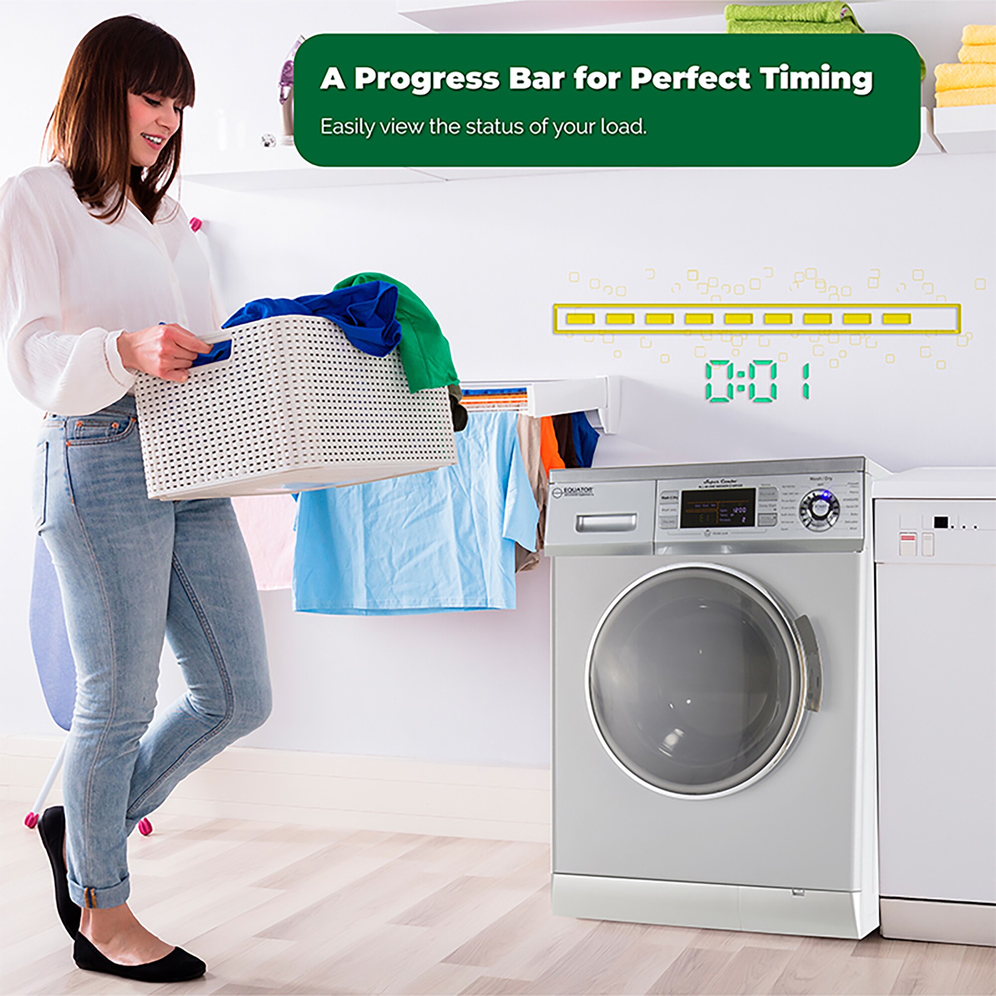 Equator Advanced Appliances EZ 4400N S + 2 HE Combination-Washers-Dryers - View #15