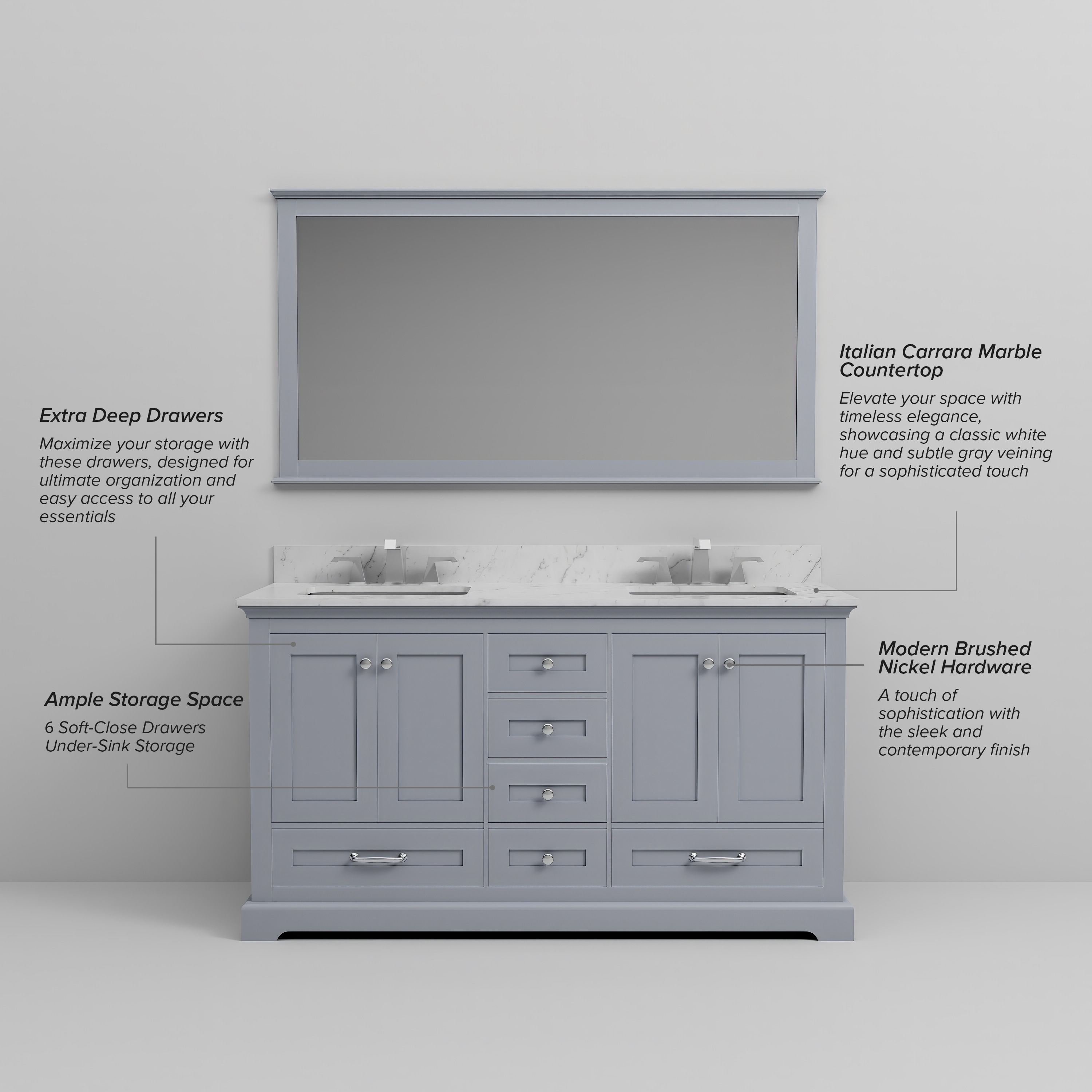Lexora LD342260DBDSM58F Bath-Vanity-Combo - View #11