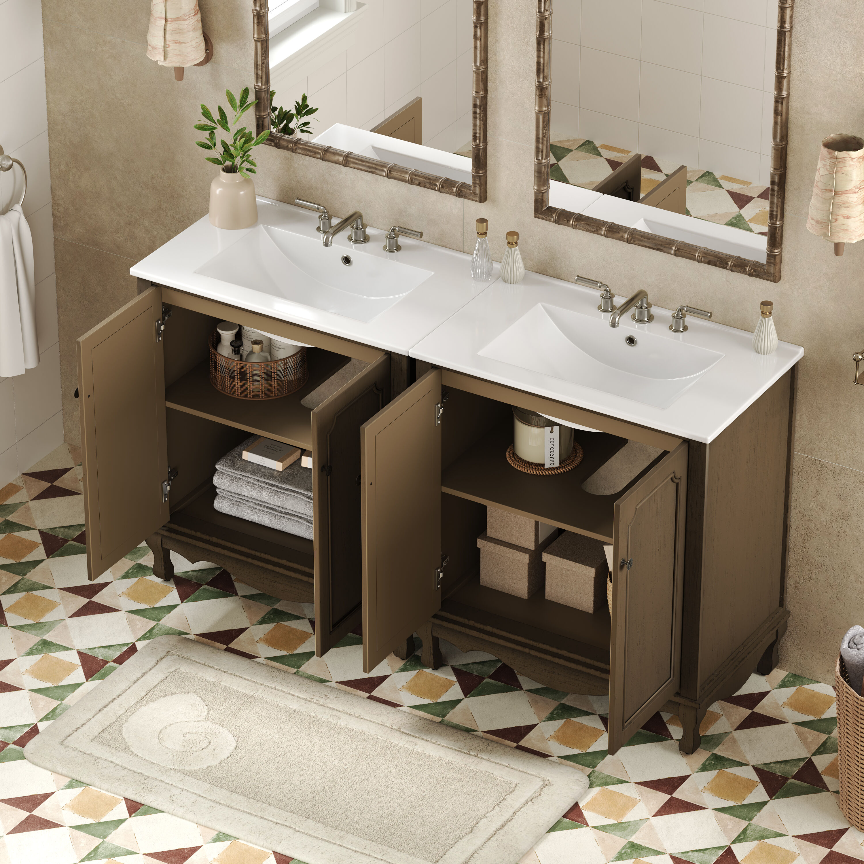 Forclover CNE-P245317L Bath-Vanity-Combo - View #3