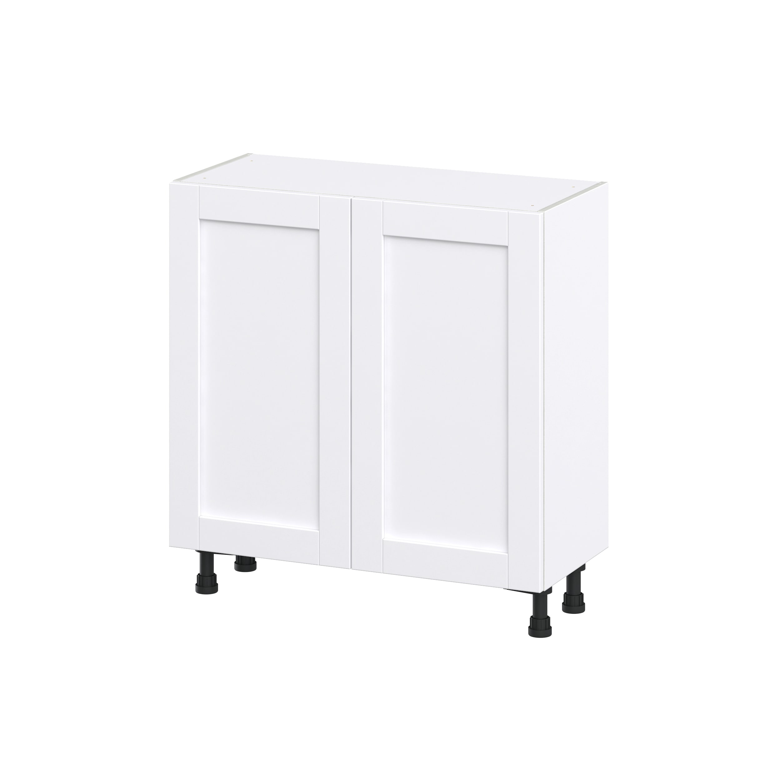 Hugo&Borg DSB3314FH-RM Rosemont 33-in W x 34.5-in H x 14-in D Glacier White Base Fully assembled Cabinet (Recessed Panel Shaker)