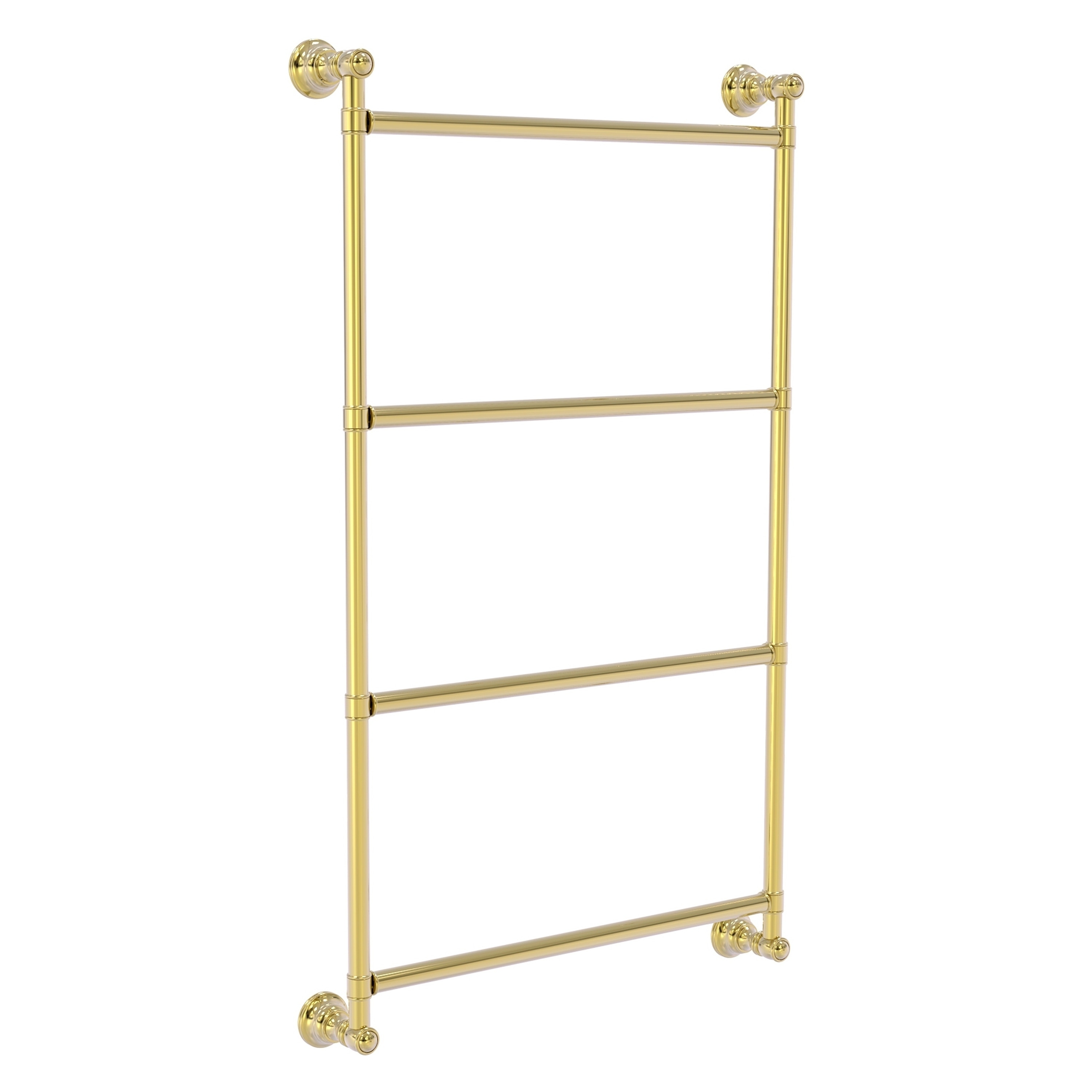 Allied Brass Carolina 24-in double Unlacquered Brass Wall Mount