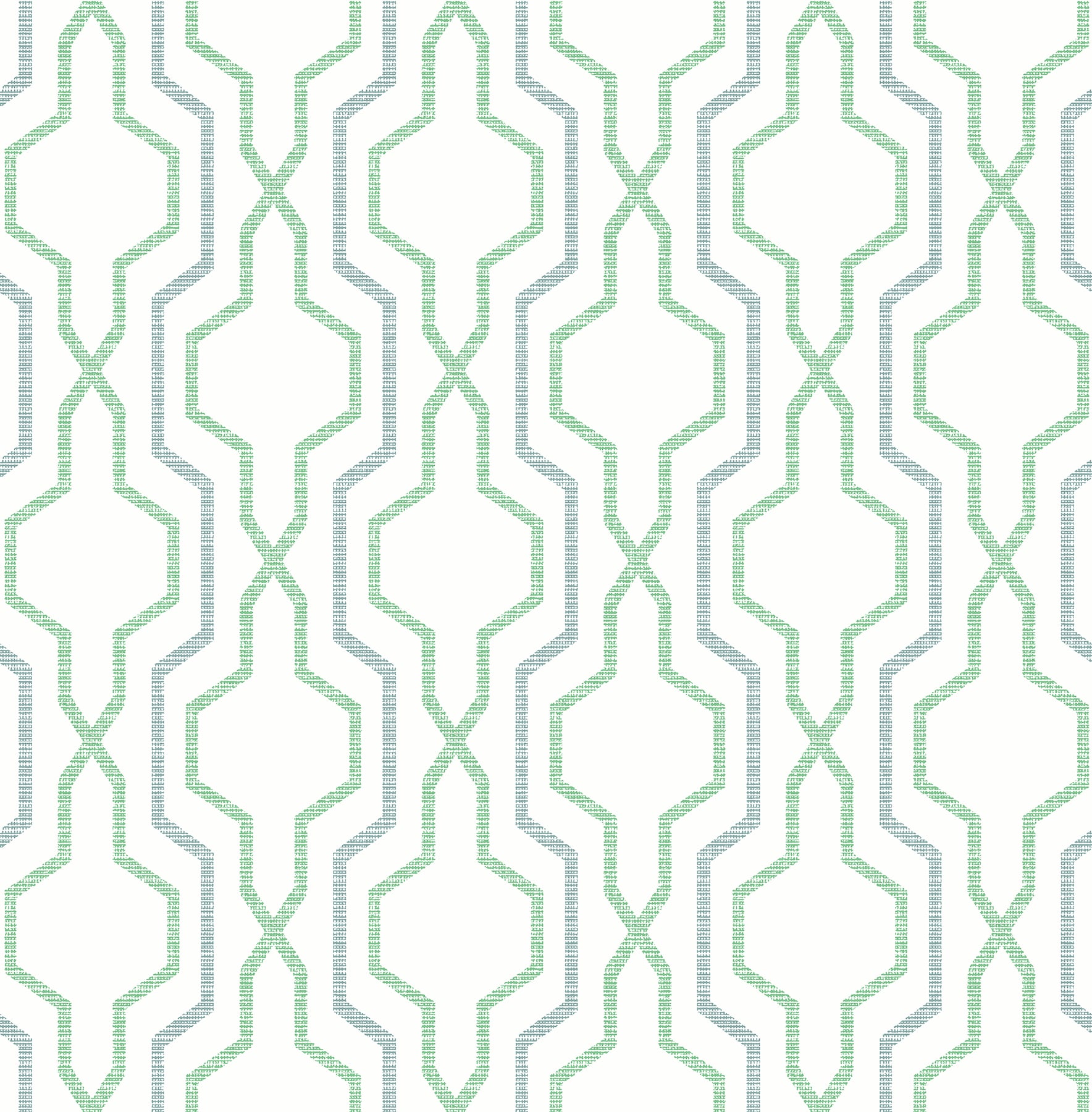 A-Street Prints 2973-90605 Daylight 56.4-Sq. Feet Green Paper Geometric Unpasted Wallpaper