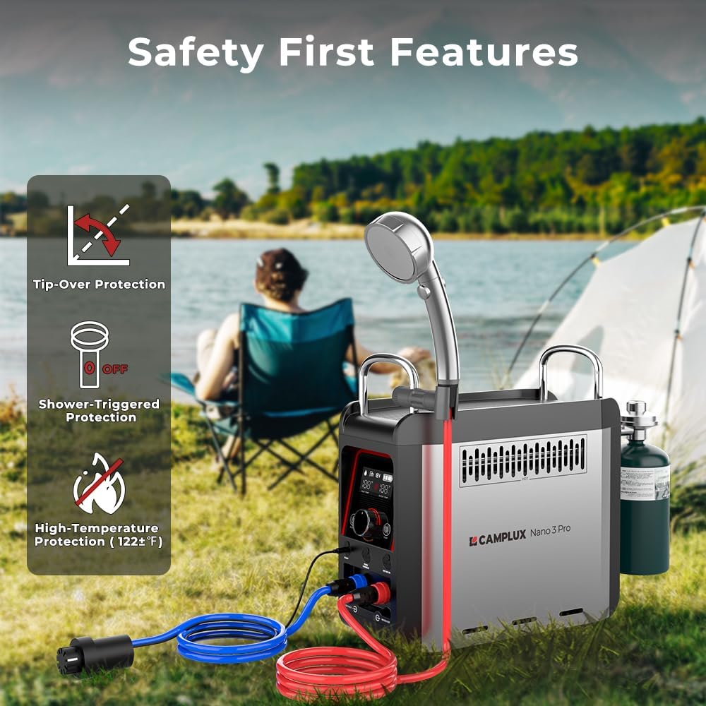 Camplux NANO 3P Gas-Water-Heaters - View #7