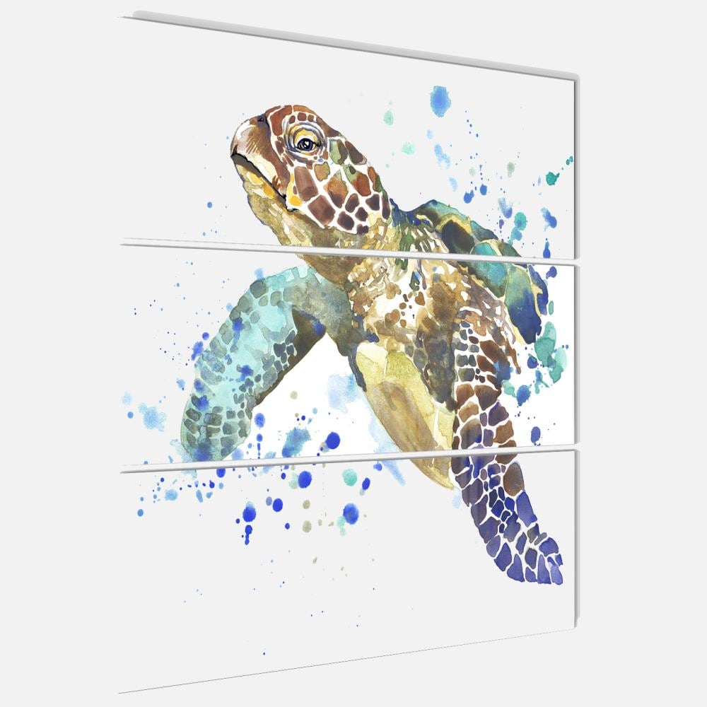 Designart 36-in H X 28-in W Animals Metal Print At Lowes.com