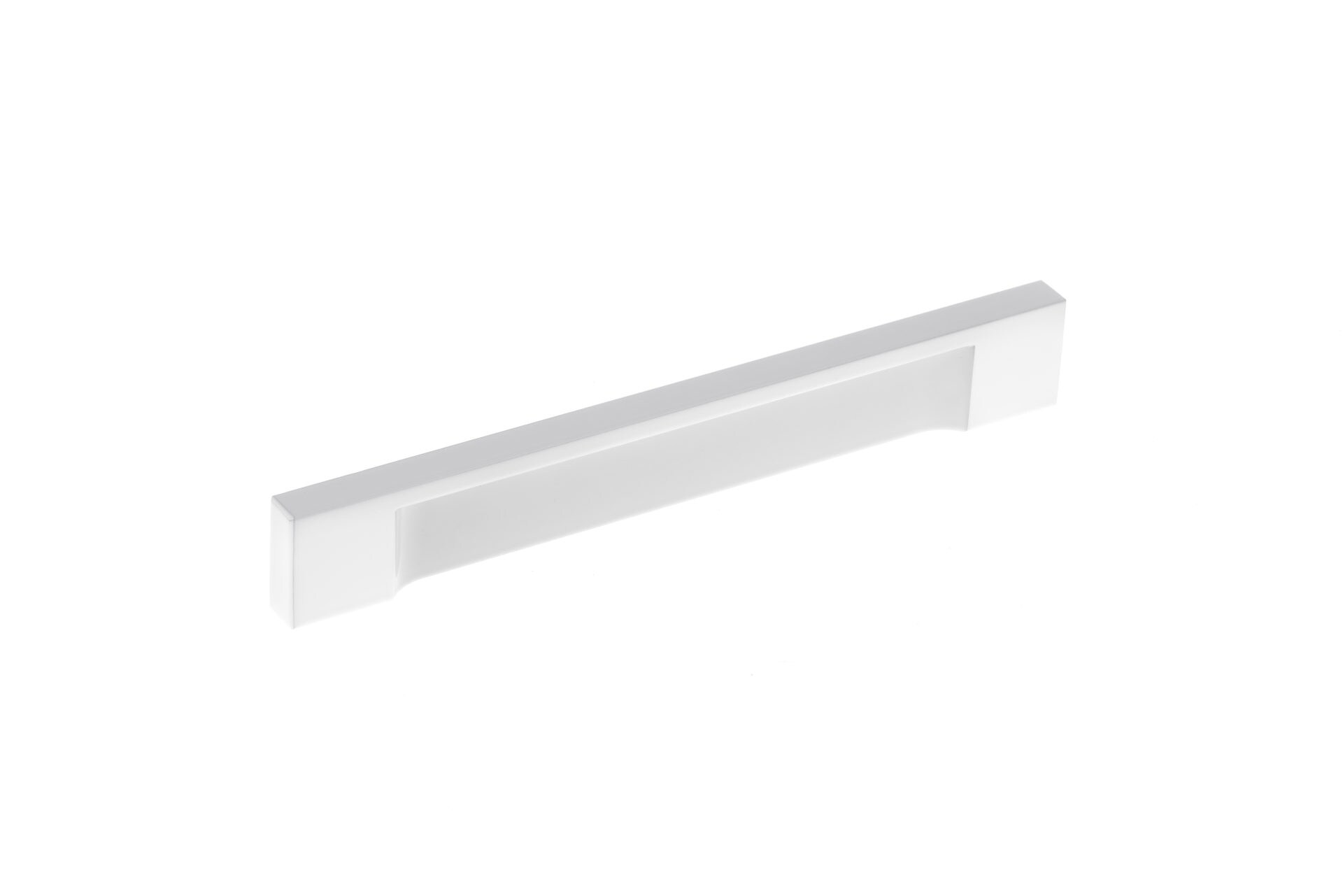 Richelieu BP1310112830 Viareggio 5-1/16-in , 128mm Center to Center White Rectangular Bar