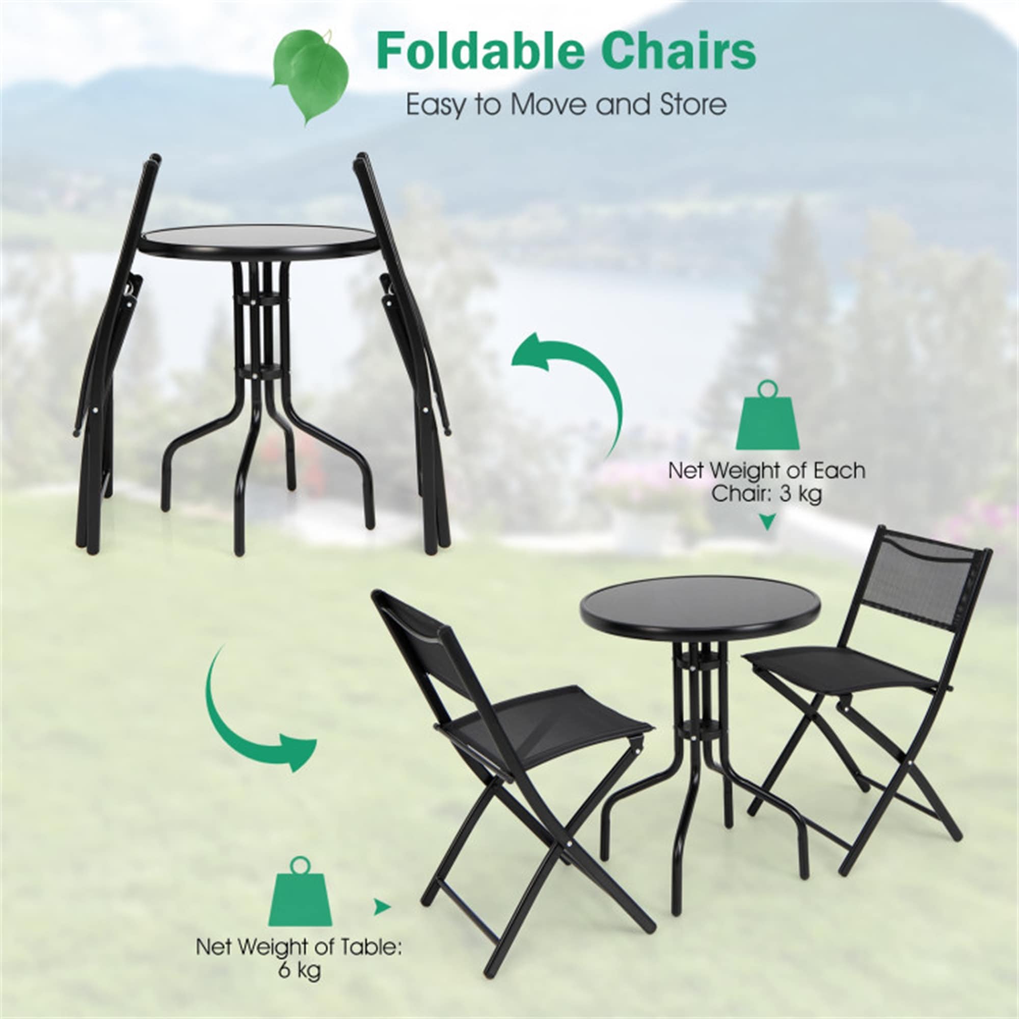 BABOOM BOM-767537-OR Patio-Conversation-Sets - View #8