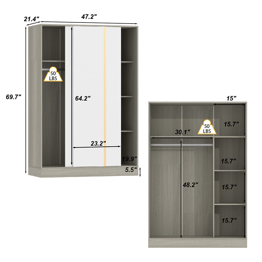 Homsee V-KF210344-02 armoires - View #15