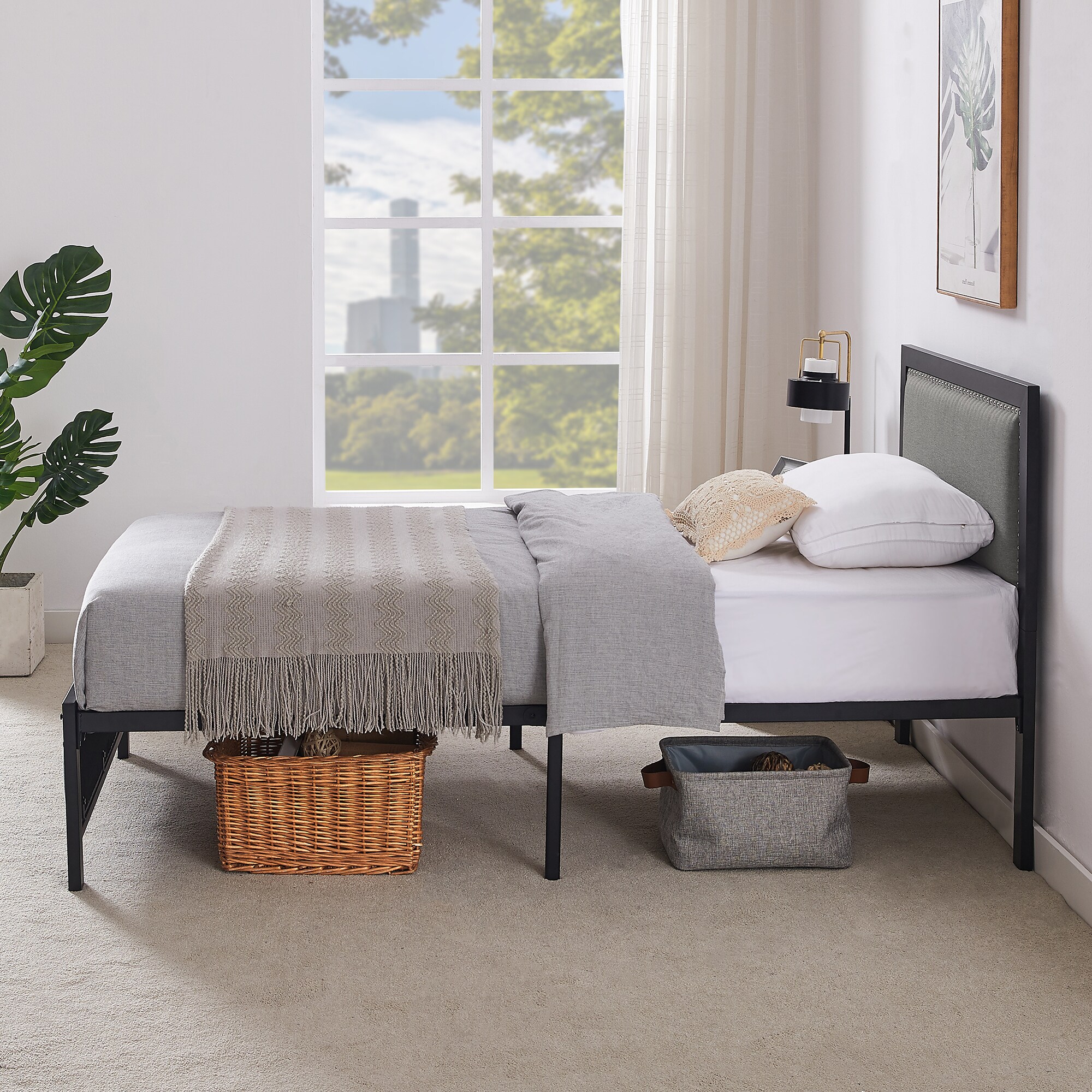 Vecelo LOE-T35-GRY beds - View #12