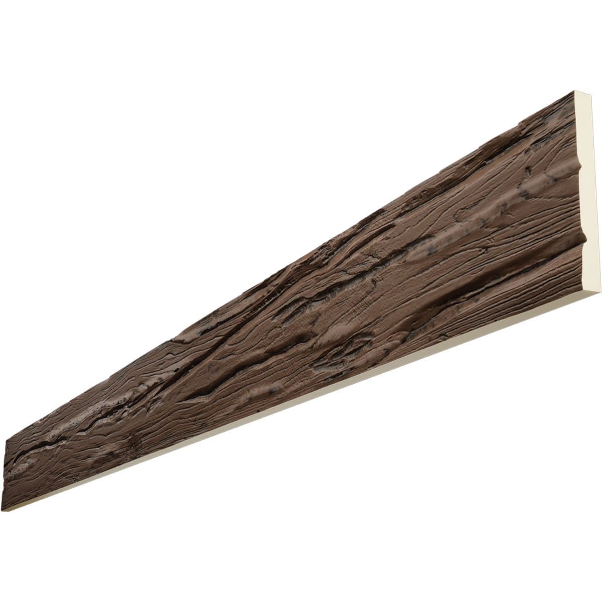 Ekena Millwork 1699069 1-in x 10-in x 8-ft Aged Finished Urethane I-Shaped Decorative Beam