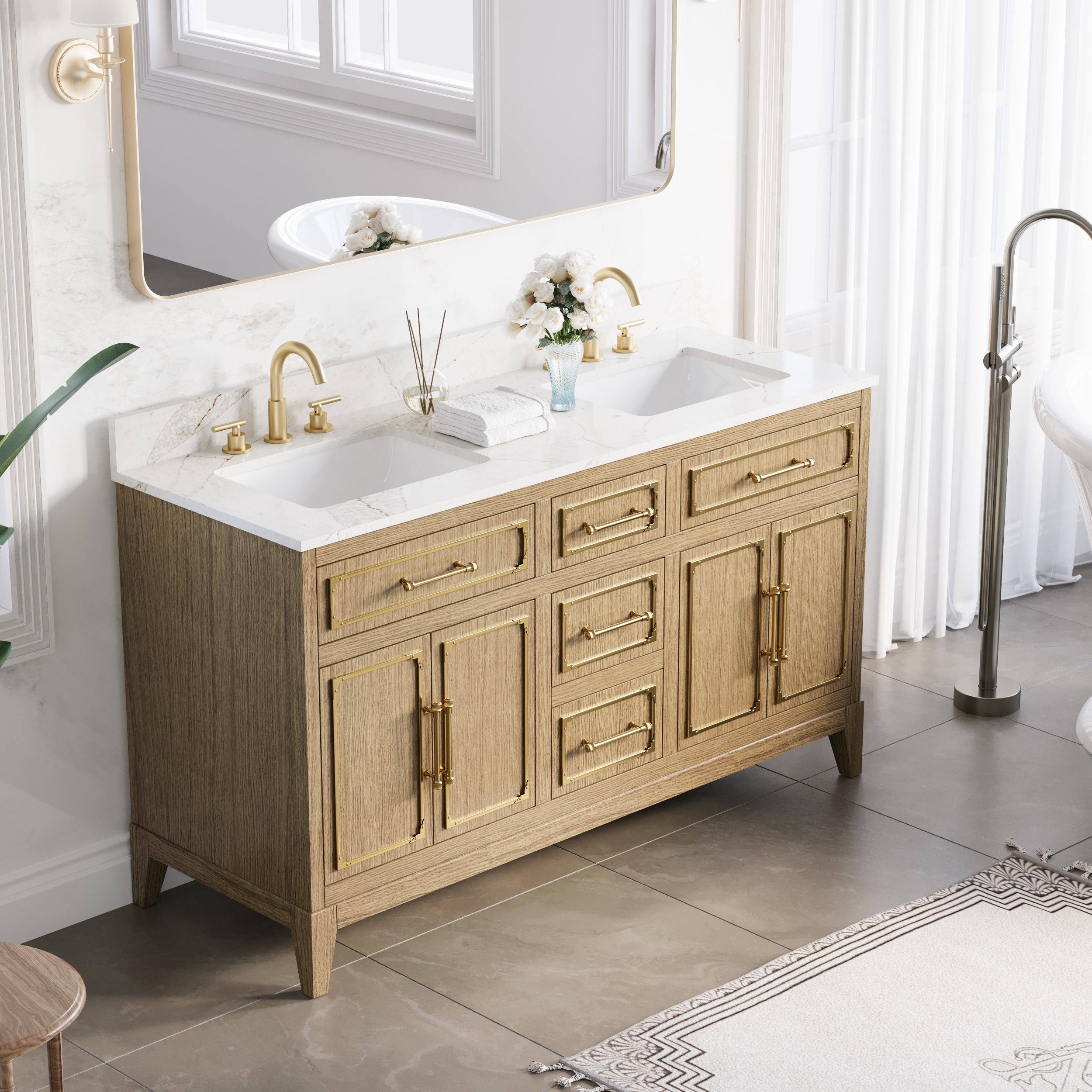 Forclover FLR-ZCEL60 Bath-Vanity-Combo - View #5