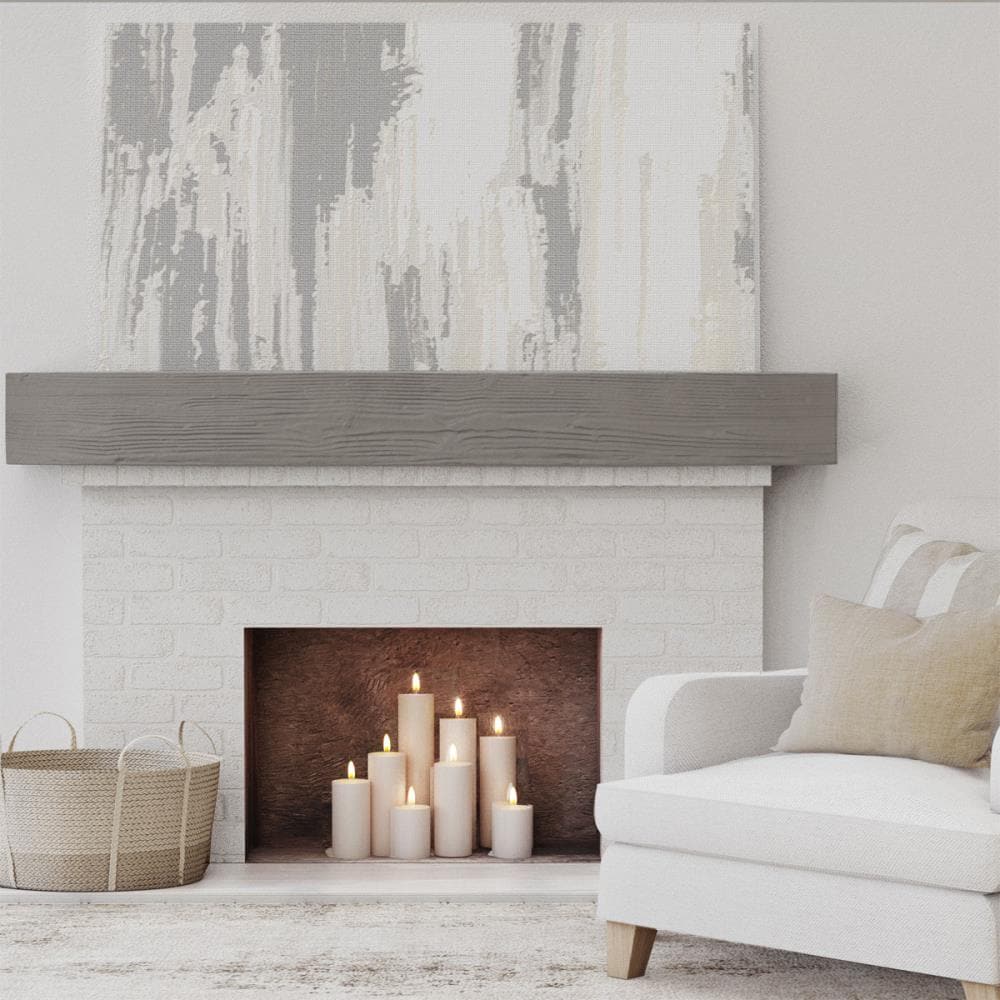 Ekena Millwork MANUSD06X08X84BD Mantel-Shelves - View #6