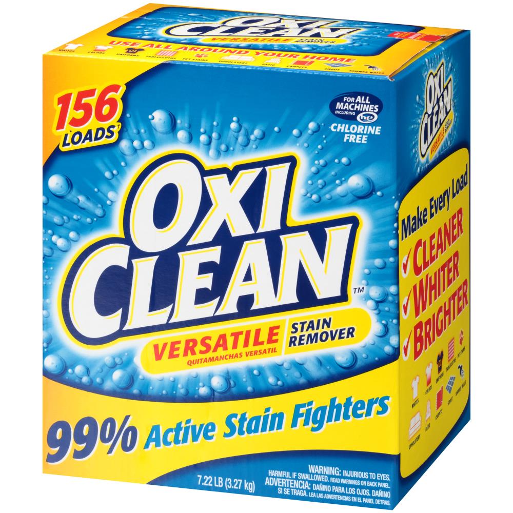 OxiClean White Revive Laundry Stain Remover - 80 Oz Powder, Safe for All  Fabrics, Instant or Pre-Treat, Free of Dyes and Perfumes in the Laundry  Stain Removers department at