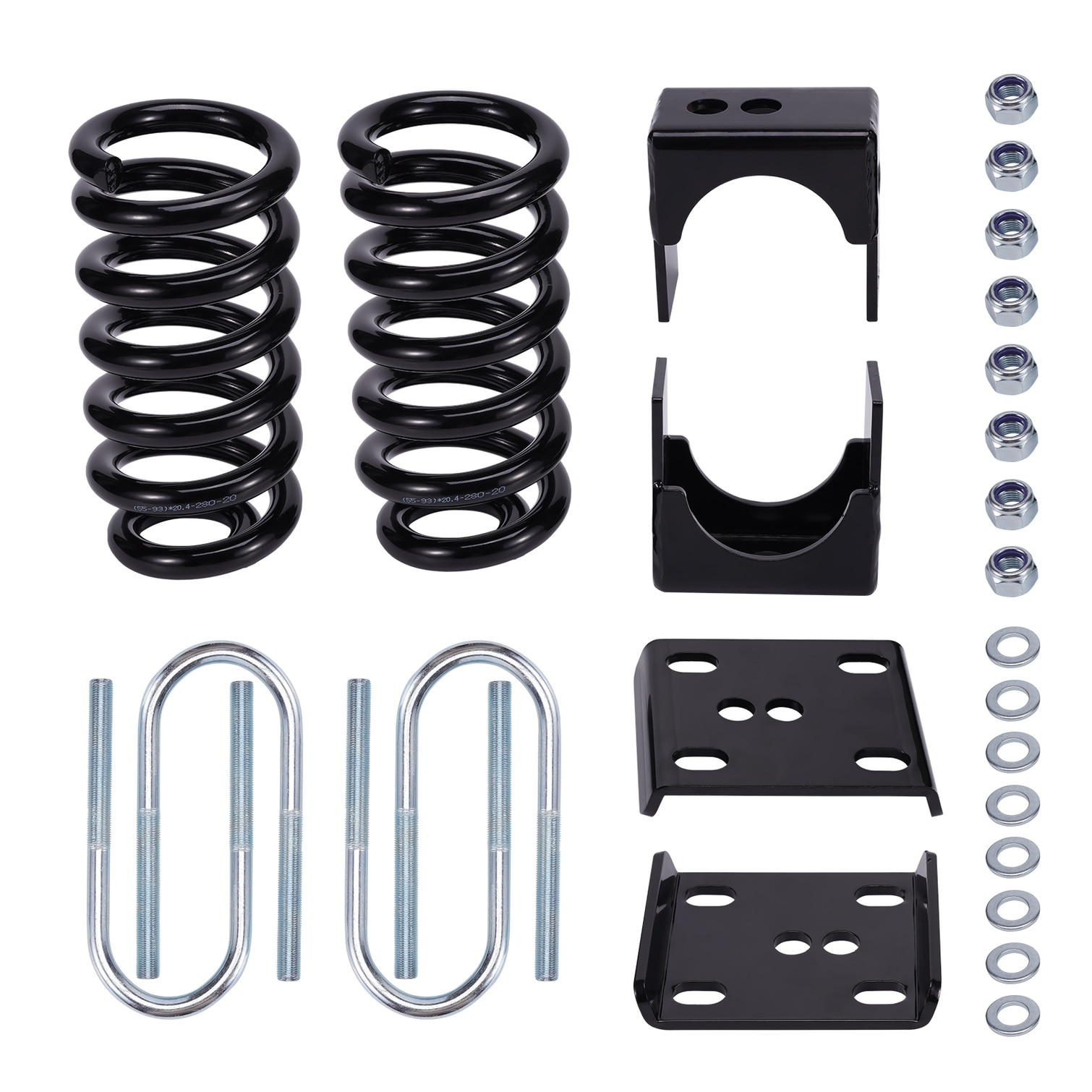 sunjurt Axle Flip Lowering Kit combining 3 in and C10 Fitment with ...