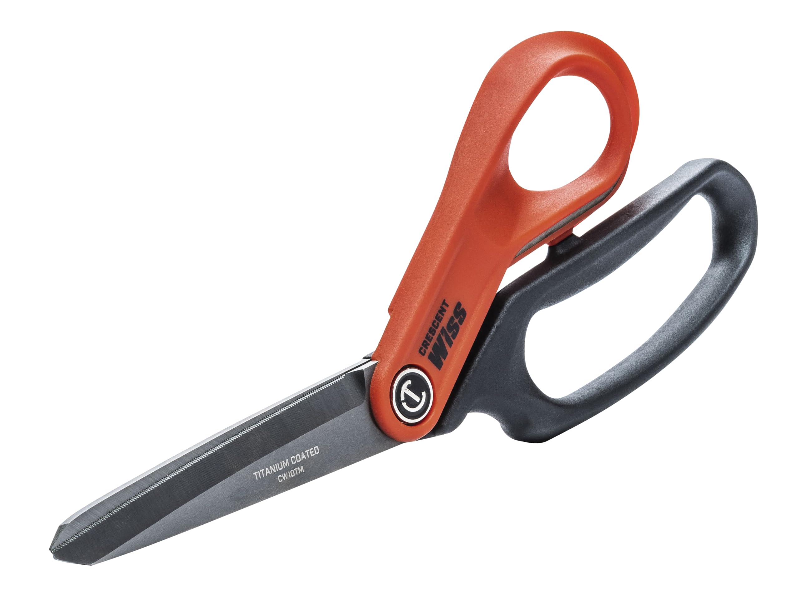 Wiss CW10TM 10 Titanium-Coated Heavy-Duty Tradesman Shears Right-Hand #CW10TM