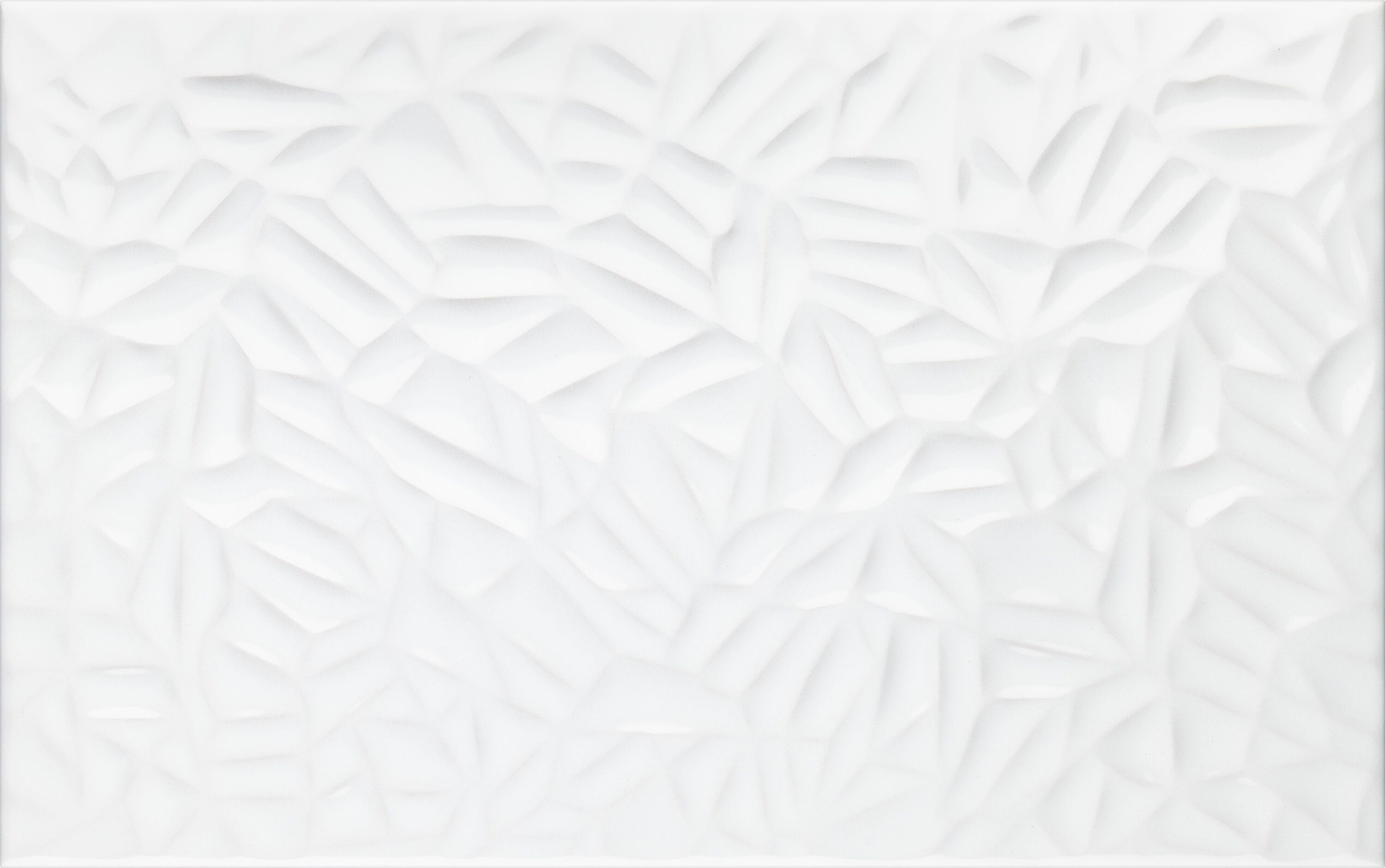 Affinity Tile WRC10MOPTG More Petal Glossy White 10-in x 16-in Glossy Ceramic Large format Wall Tile ( 10.9-sq ft Carton