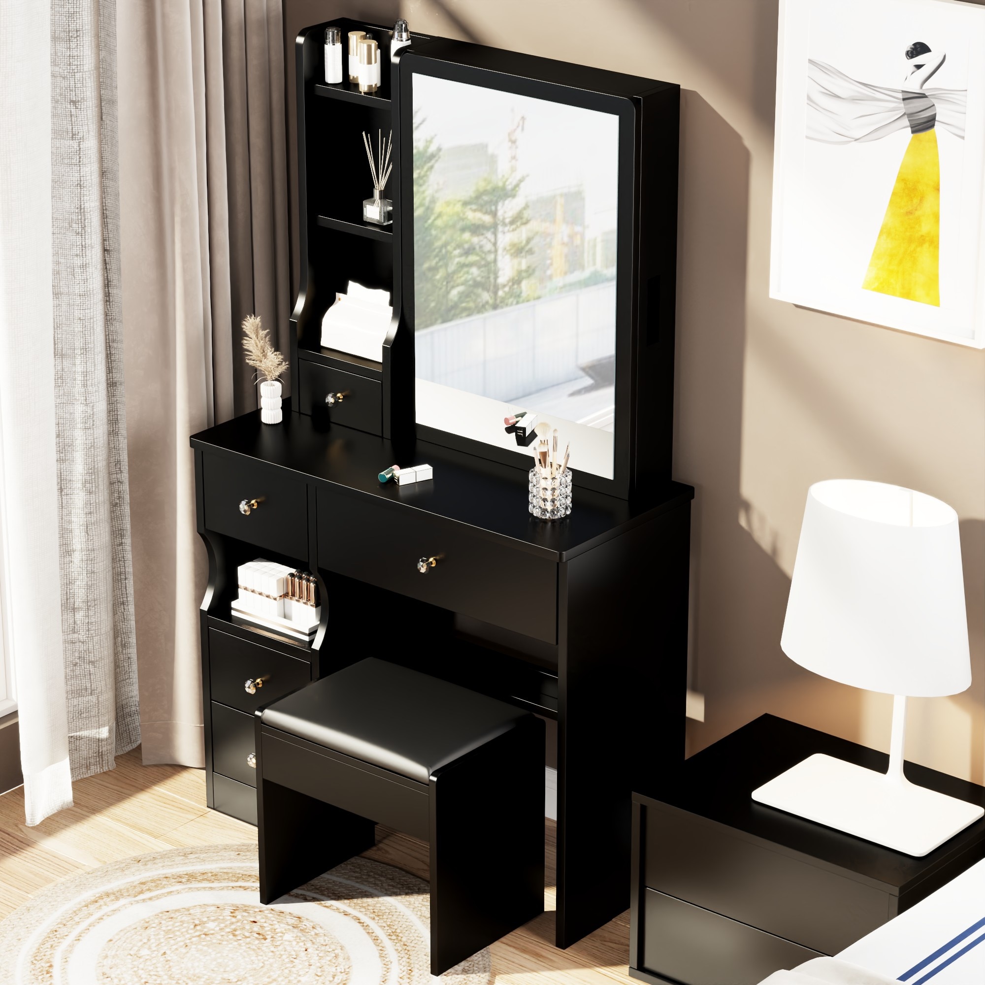 ToolCat PLP1-4-BHH Bedroom-Vanities - View #3