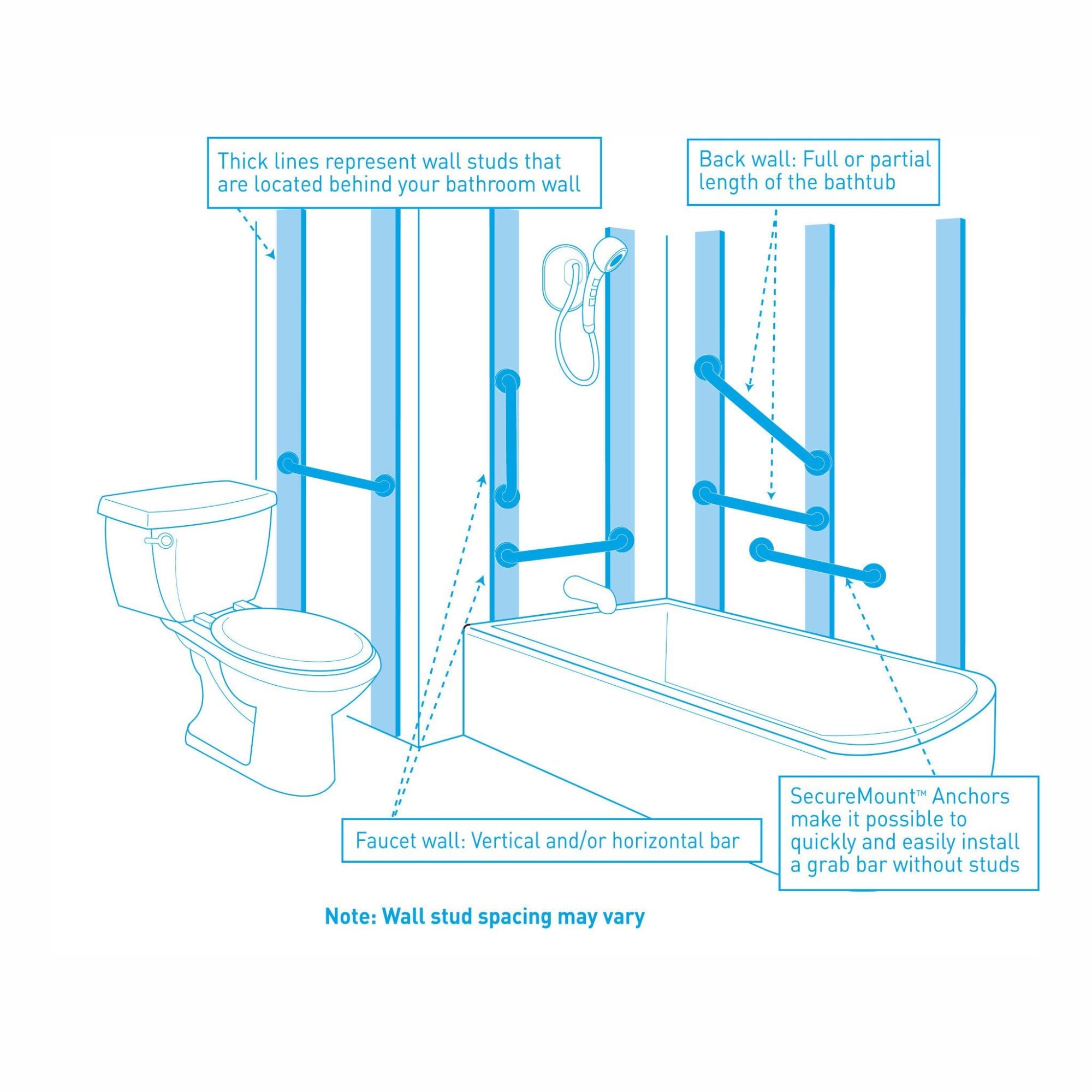 Moen YG2818CH Grab-Bars - View #11