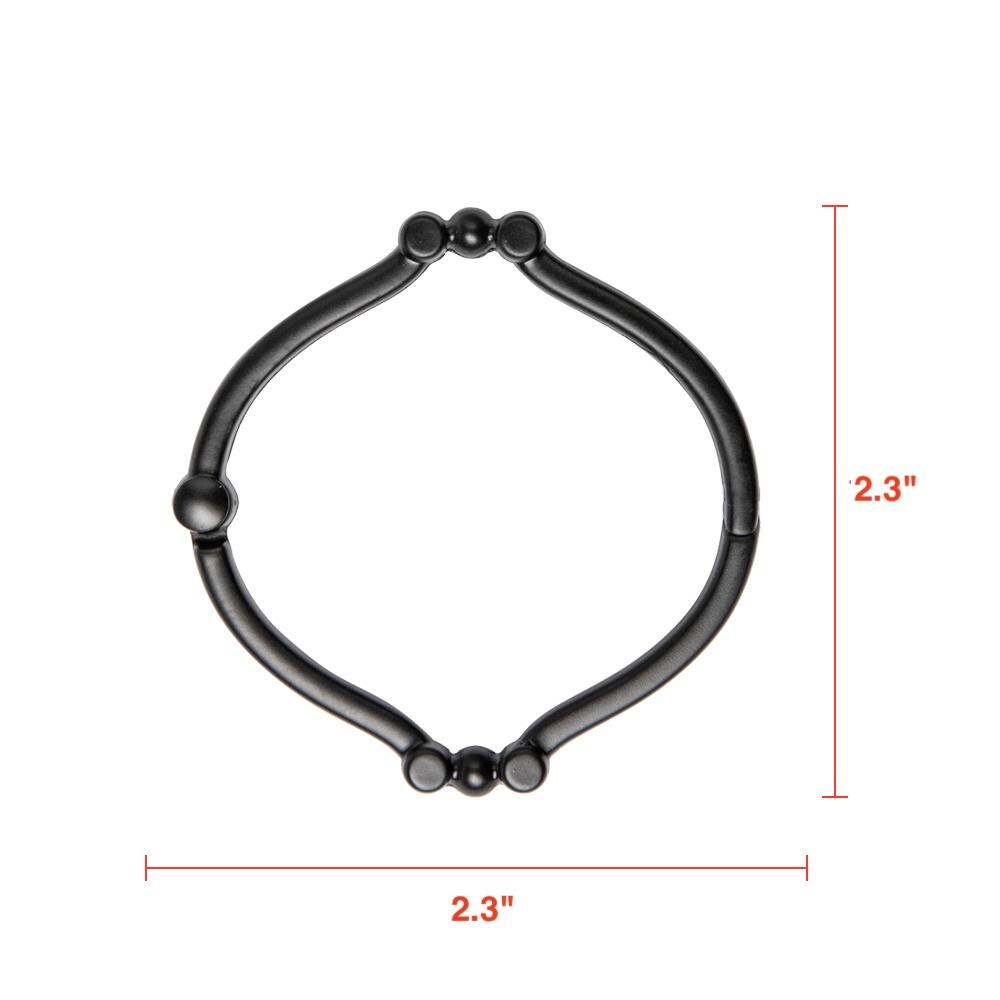 Utopia Alley HK12BK Shower-Rings-Hooks - View #10