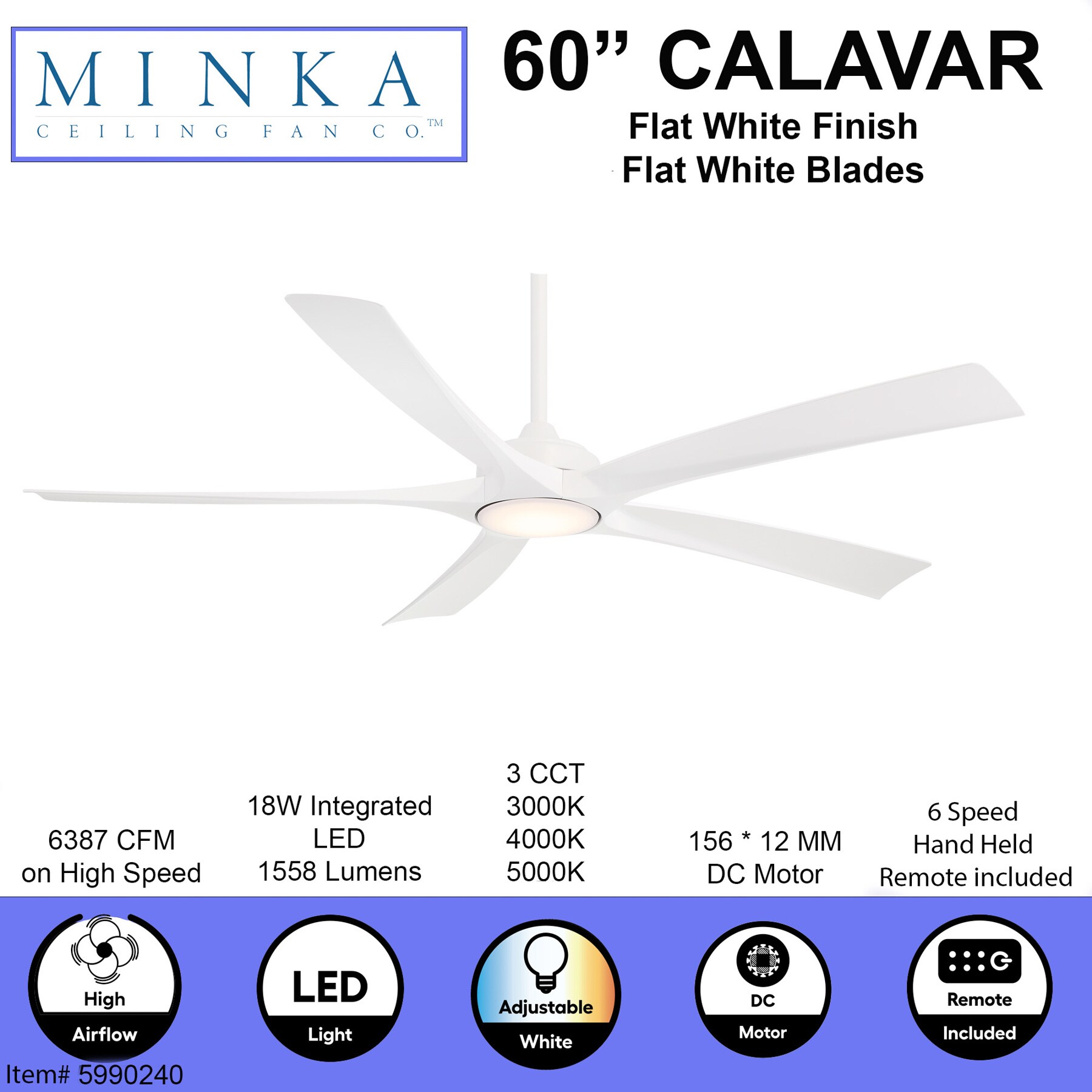 Minka Ceiling Fan Co. 84131 Ceiling-Fans - View #4