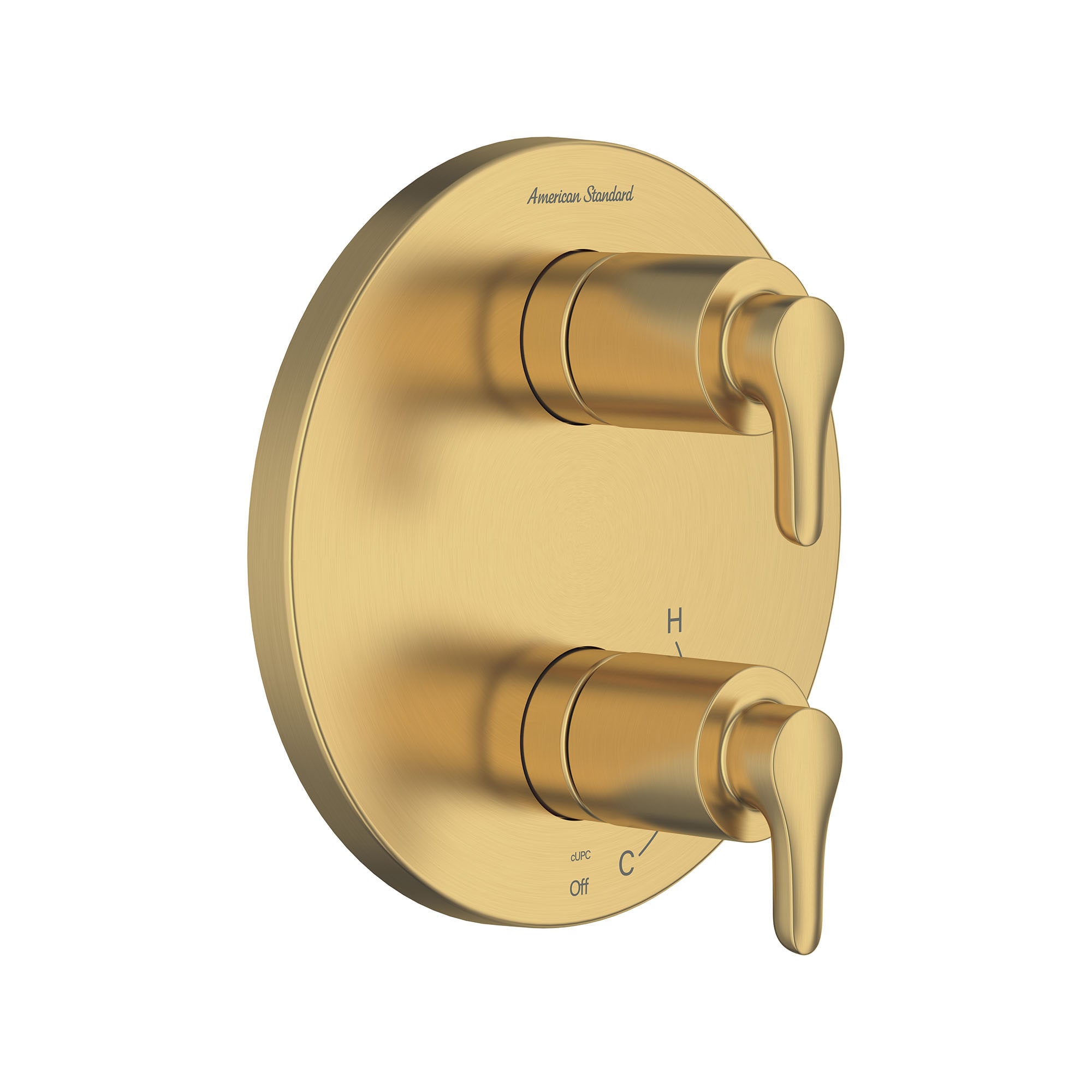 American Standard TU105740.GN0 Studio S BRUSHED COOL SUNRISE 7.88-Inches Universal Bathtub/Shower Diverter 7.88-Inches -ID