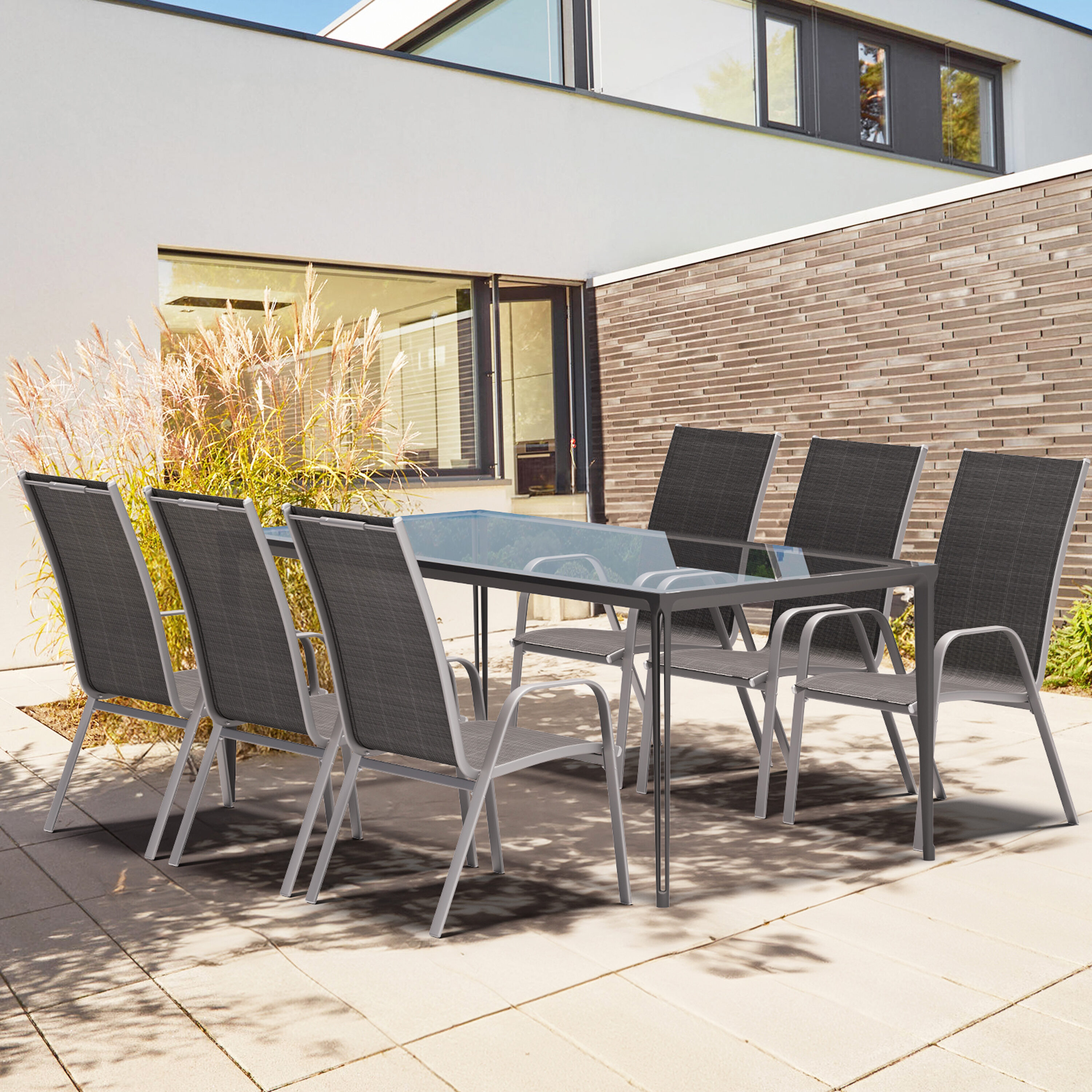 JEAREY KDDDY04-GY Patio-Chairs - View #2