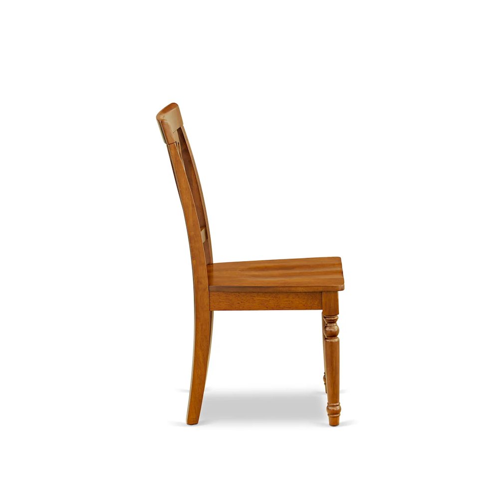 East West Furniture PVC-SBR-W Dining-Chairs - View #3