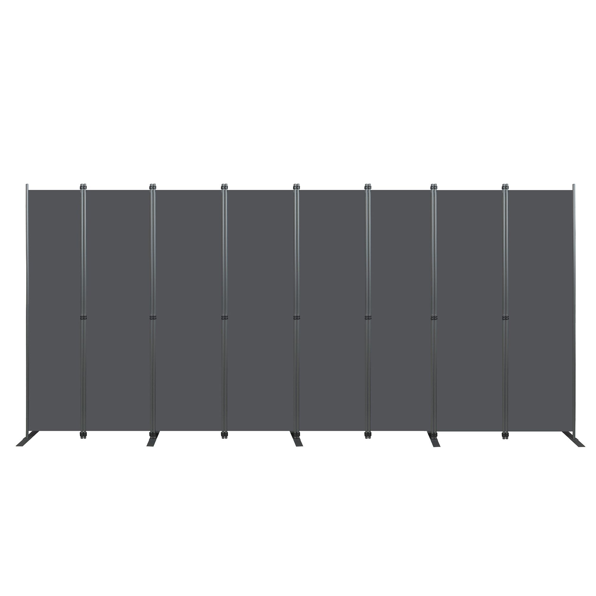Blisstyle - Room Divider 8-Panel -159Inch W 71 Inchh Folding Privacy Screen for Indoor Space Heav...