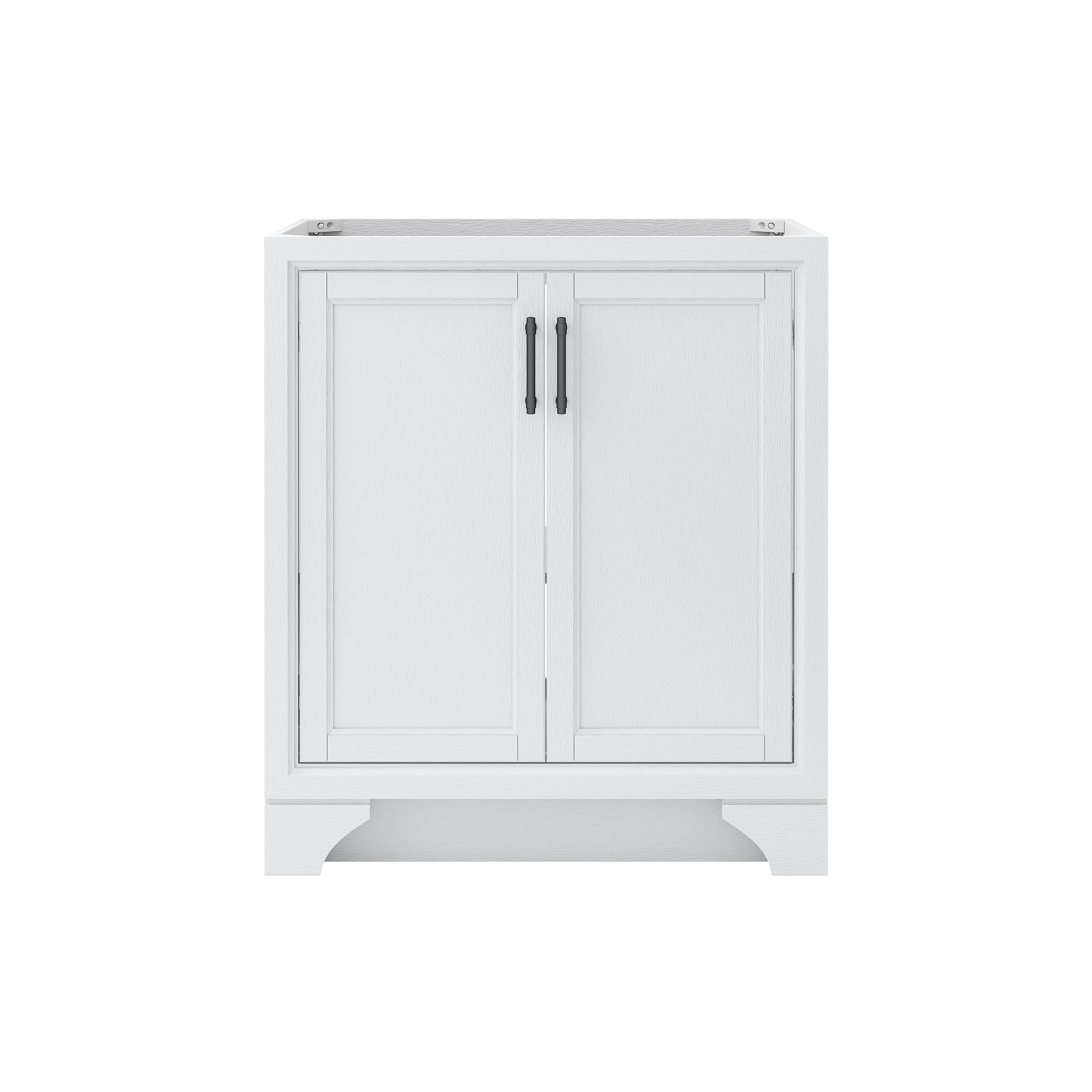 CRAFT + MAIN LCWV3022 Lanagan 30-in White Bathroom Vanity Base Cabinet without Top