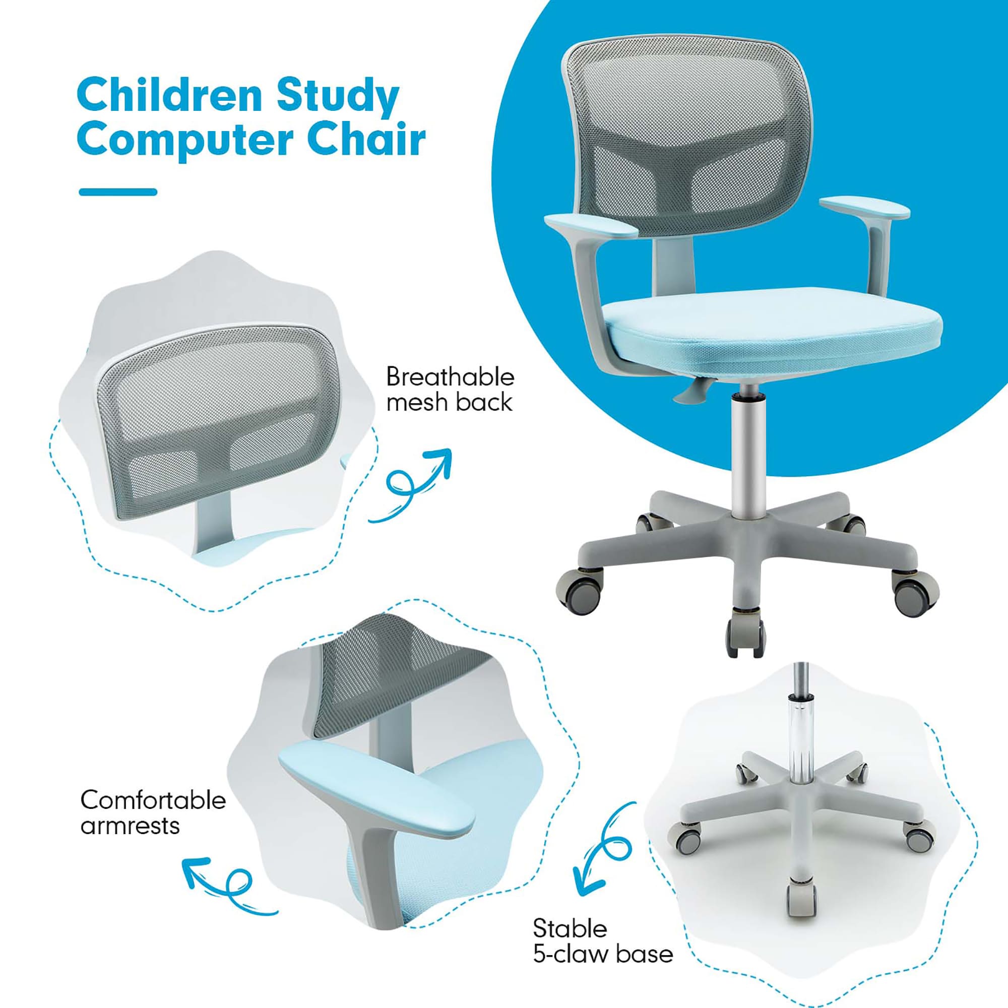 Goplus LWS00432 Kids-Chairs - View #9