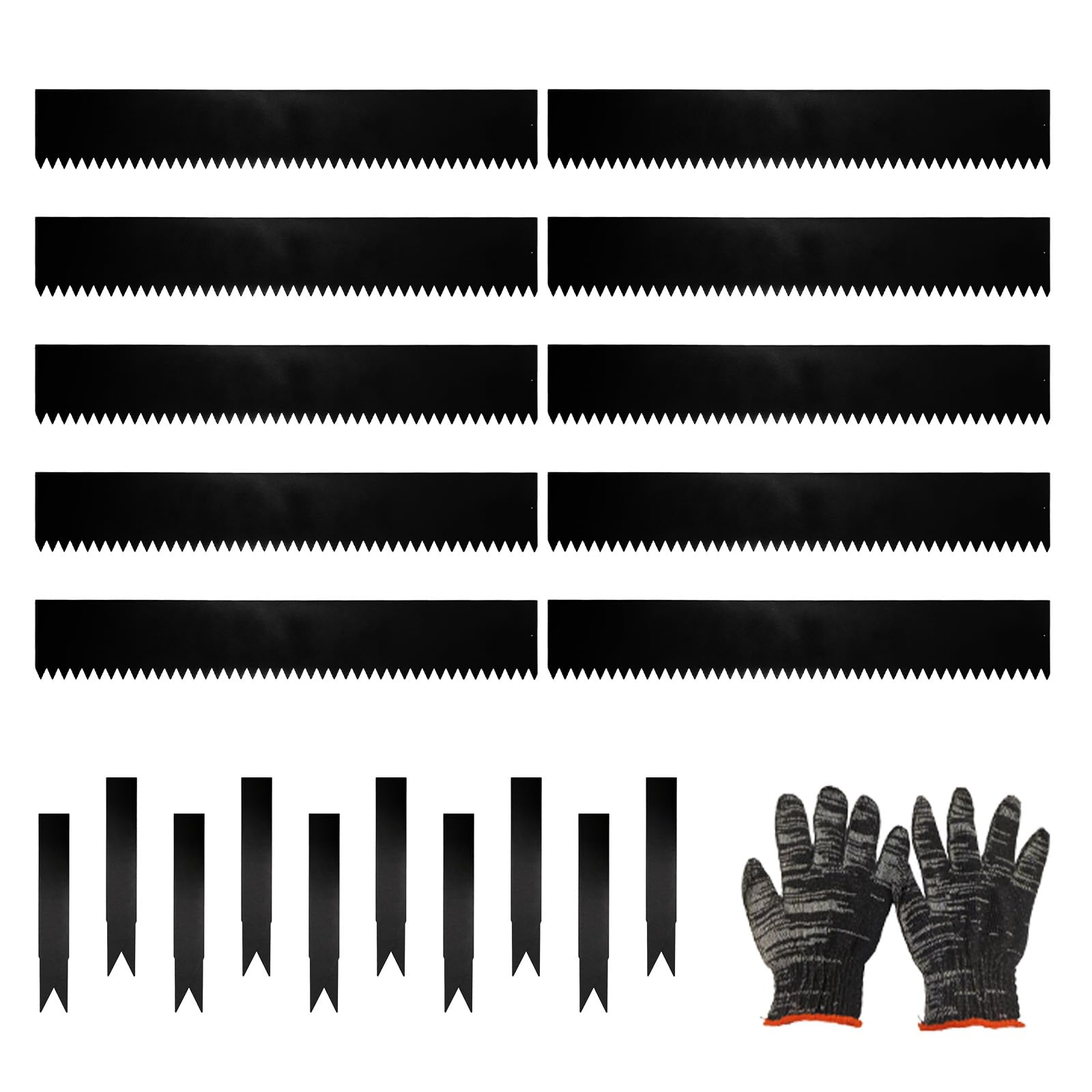 Justincity  33Ft Galvanized Steel Landscape Lawn Edging 40 in X 6 in 10 Pack Metal Garden Edging Border with 10 Clips durable