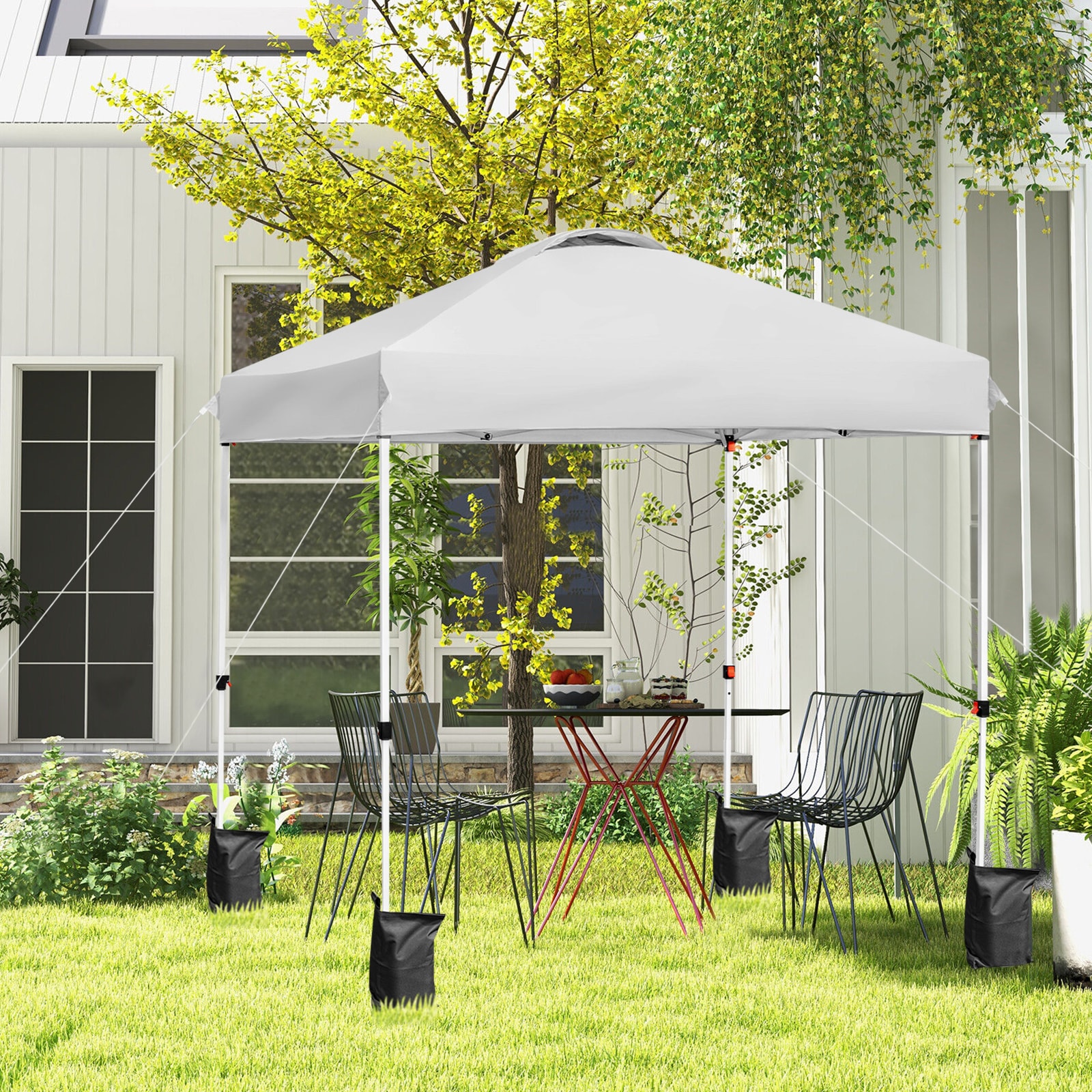 WELLFOR TDS10054GR Canopy-Storage - View #3