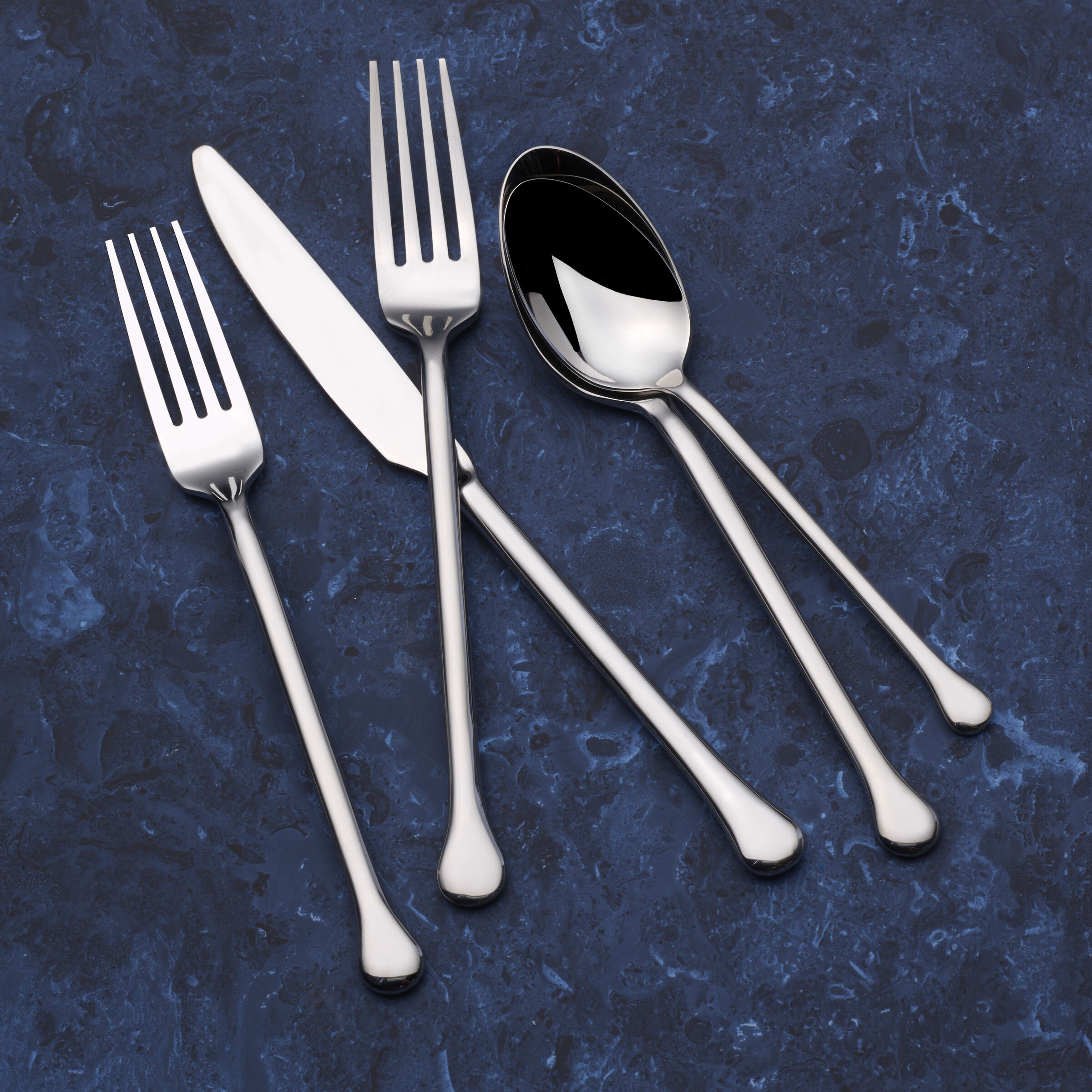 Towle Living Geneva 1-Pieces Brushed Modern Flatware in the Flatware ...