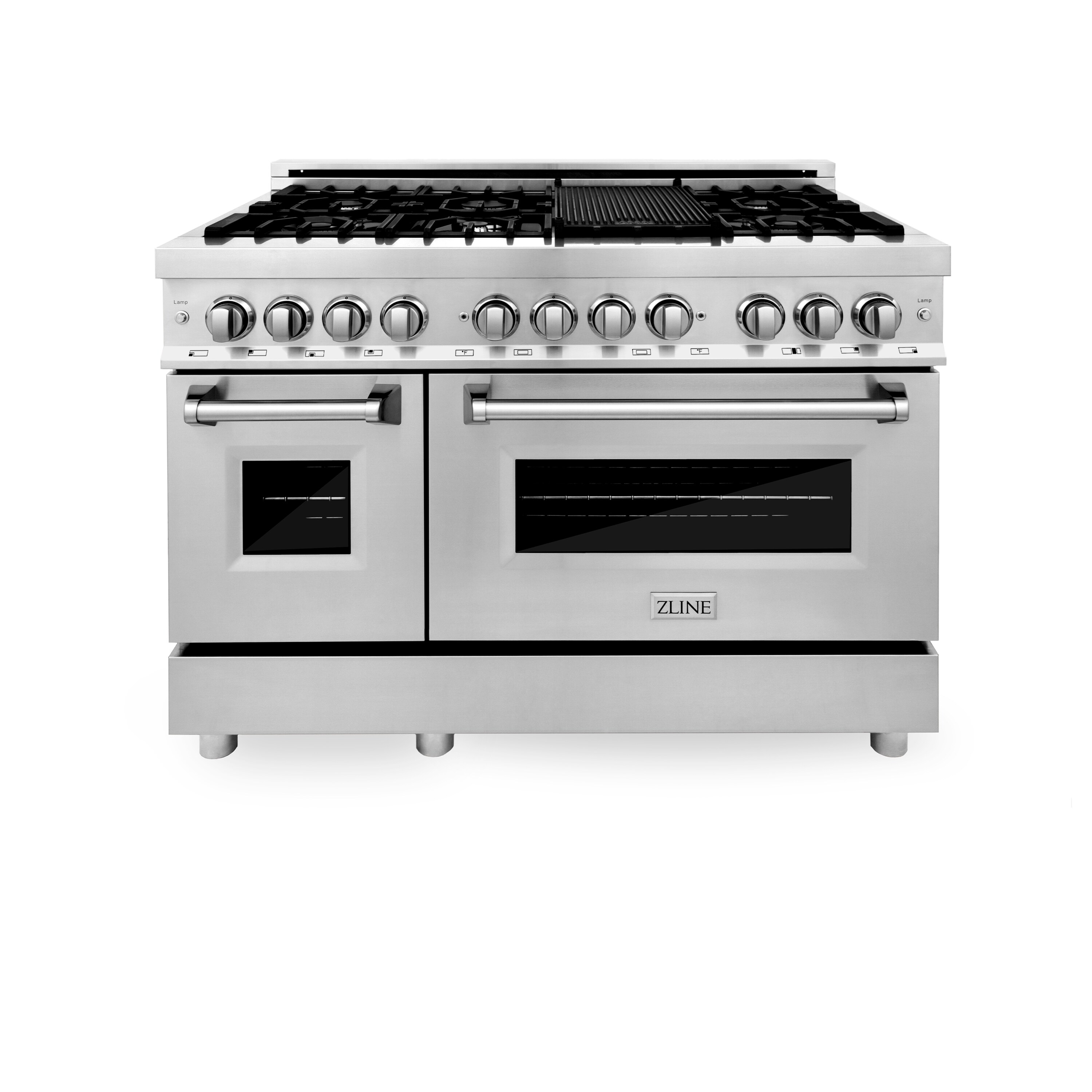 ZLINE KITCHEN & BATH RA-GR-48 Double-Dual-Fuel-Ranges - View #2
